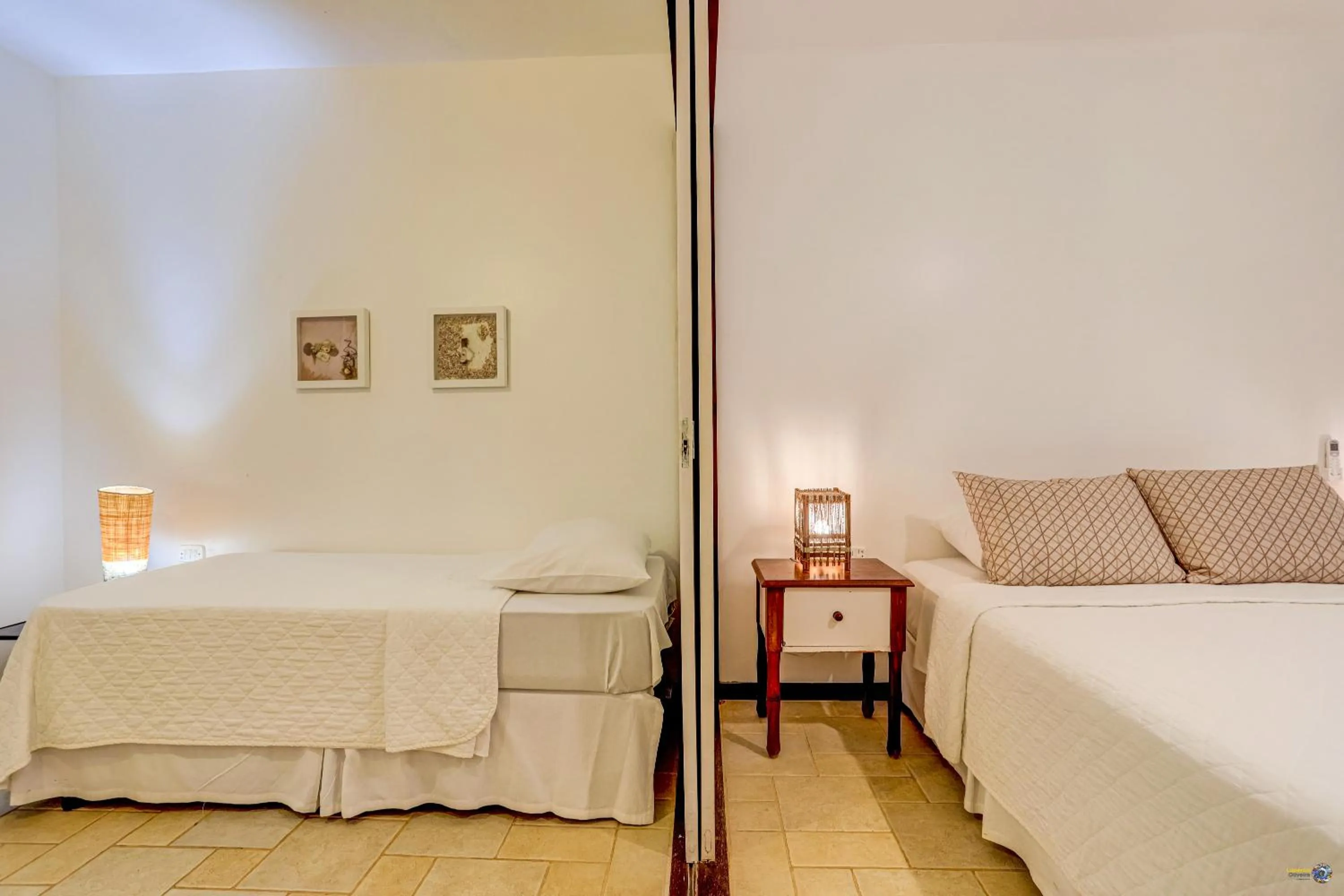 Bed in São José Beach Club & Hotel