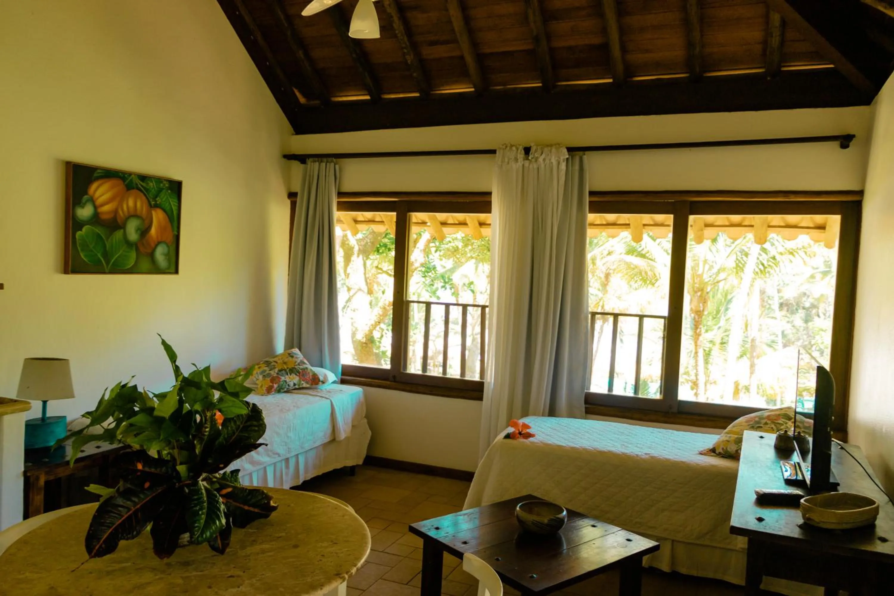 Property building, Bed in São José Beach Club & Hotel