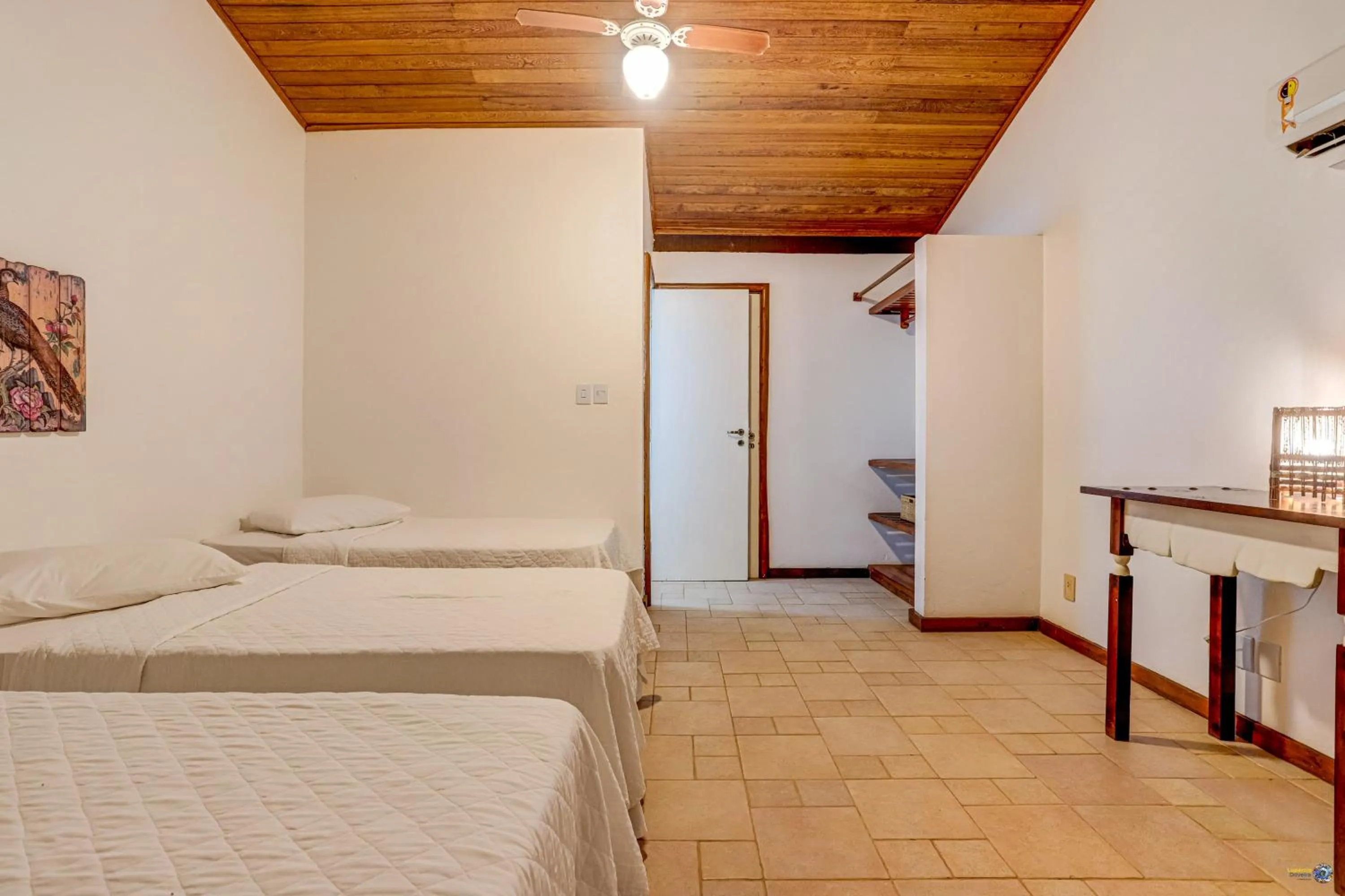 Bed in São José Beach Club & Hotel