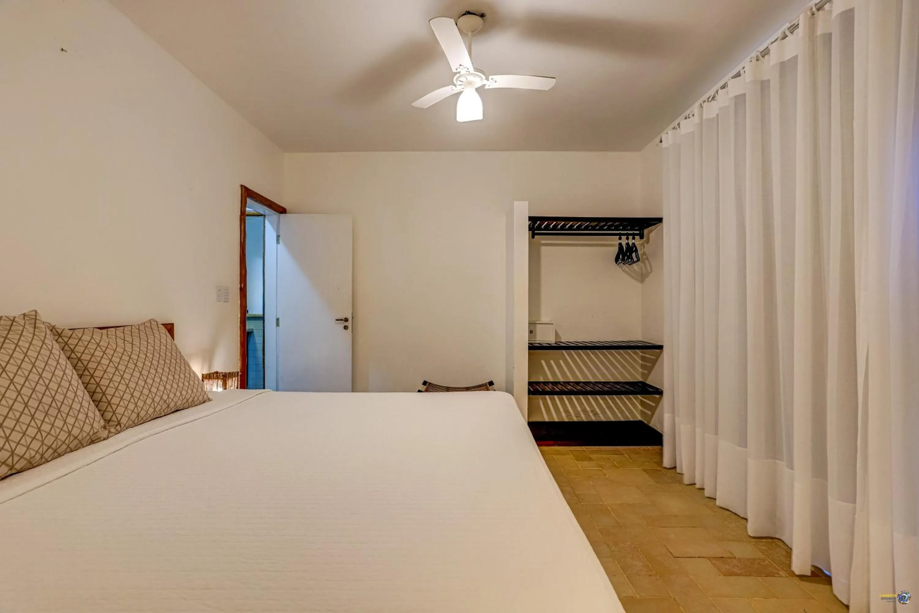 Bed in São José Beach Club & Hotel