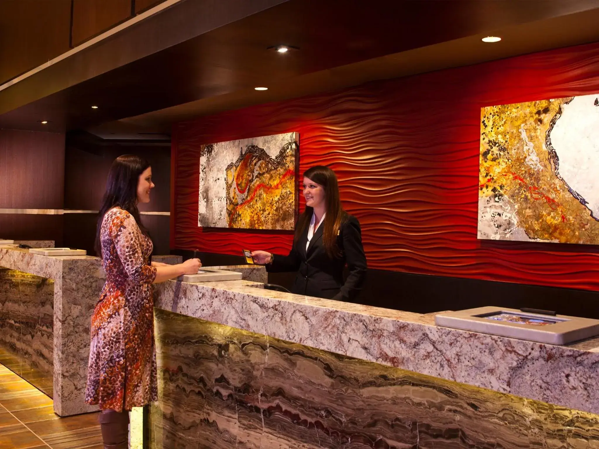 Lobby or reception in Golden Nugget Biloxi Lobby or reception in Golden Nugget Biloxi