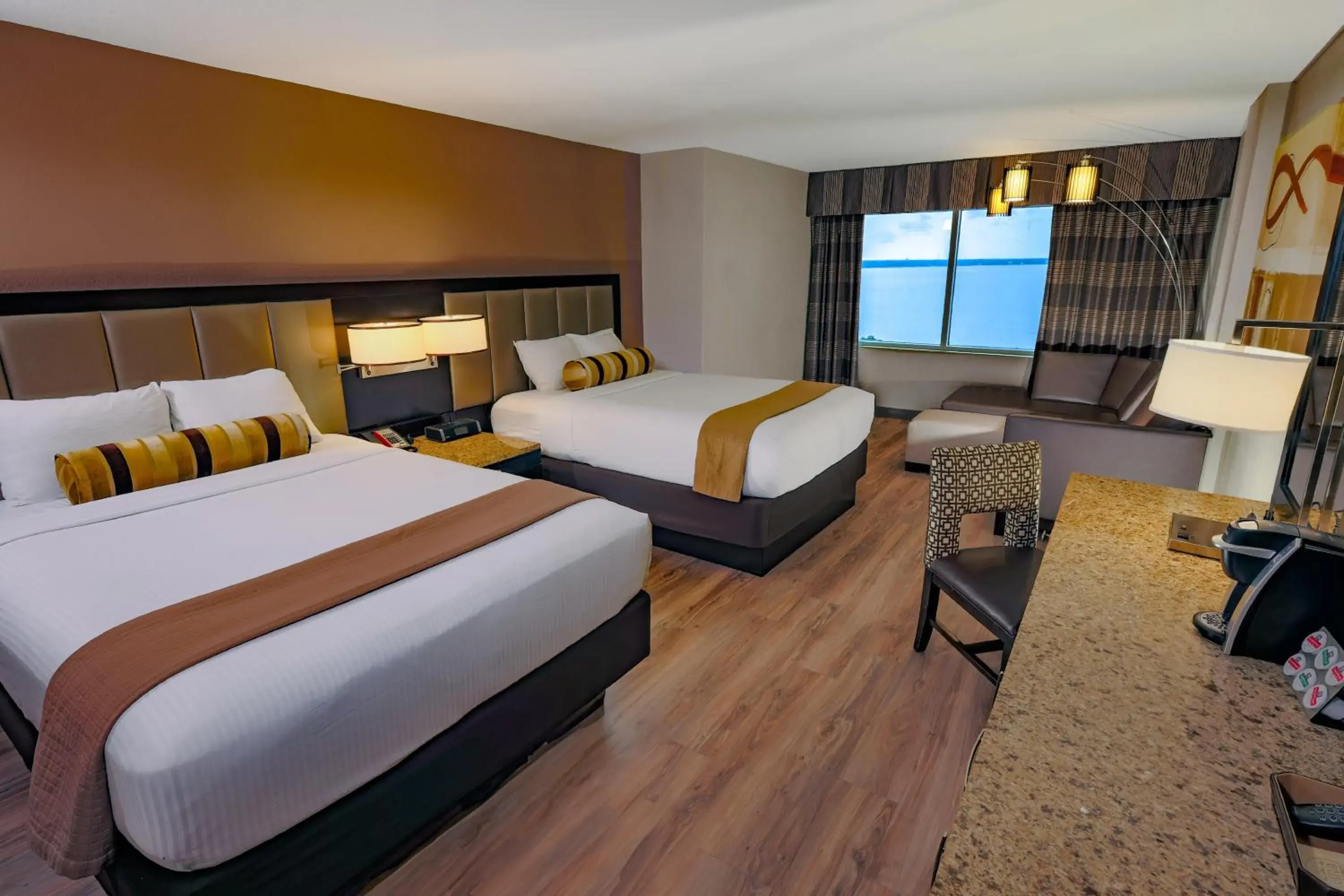 Bedroom, Bed in Golden Nugget Biloxi Bedroom, Bed in Golden Nugget Biloxi