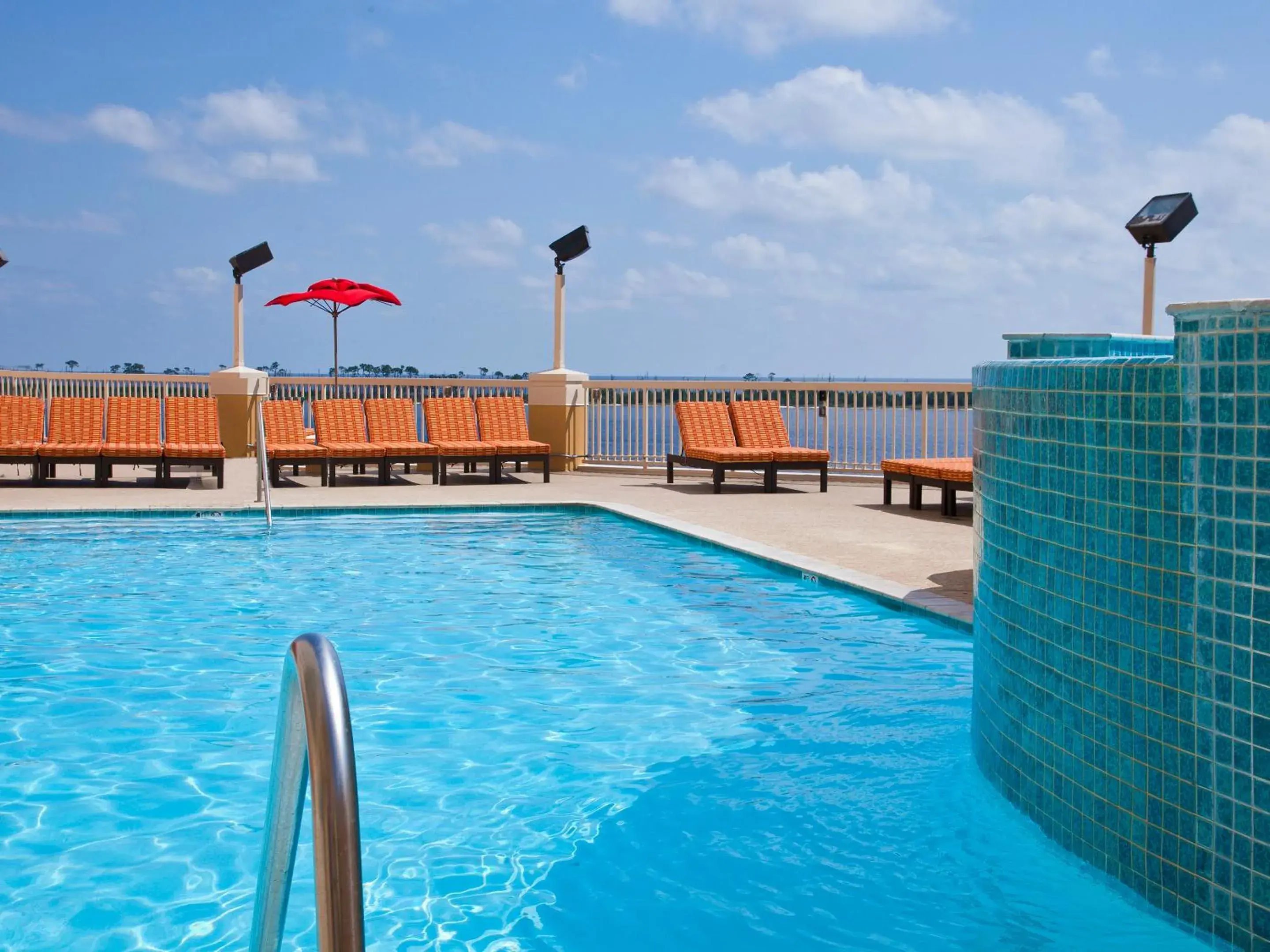 Swimming pool in Golden Nugget Biloxi Swimming pool in Golden Nugget Biloxi