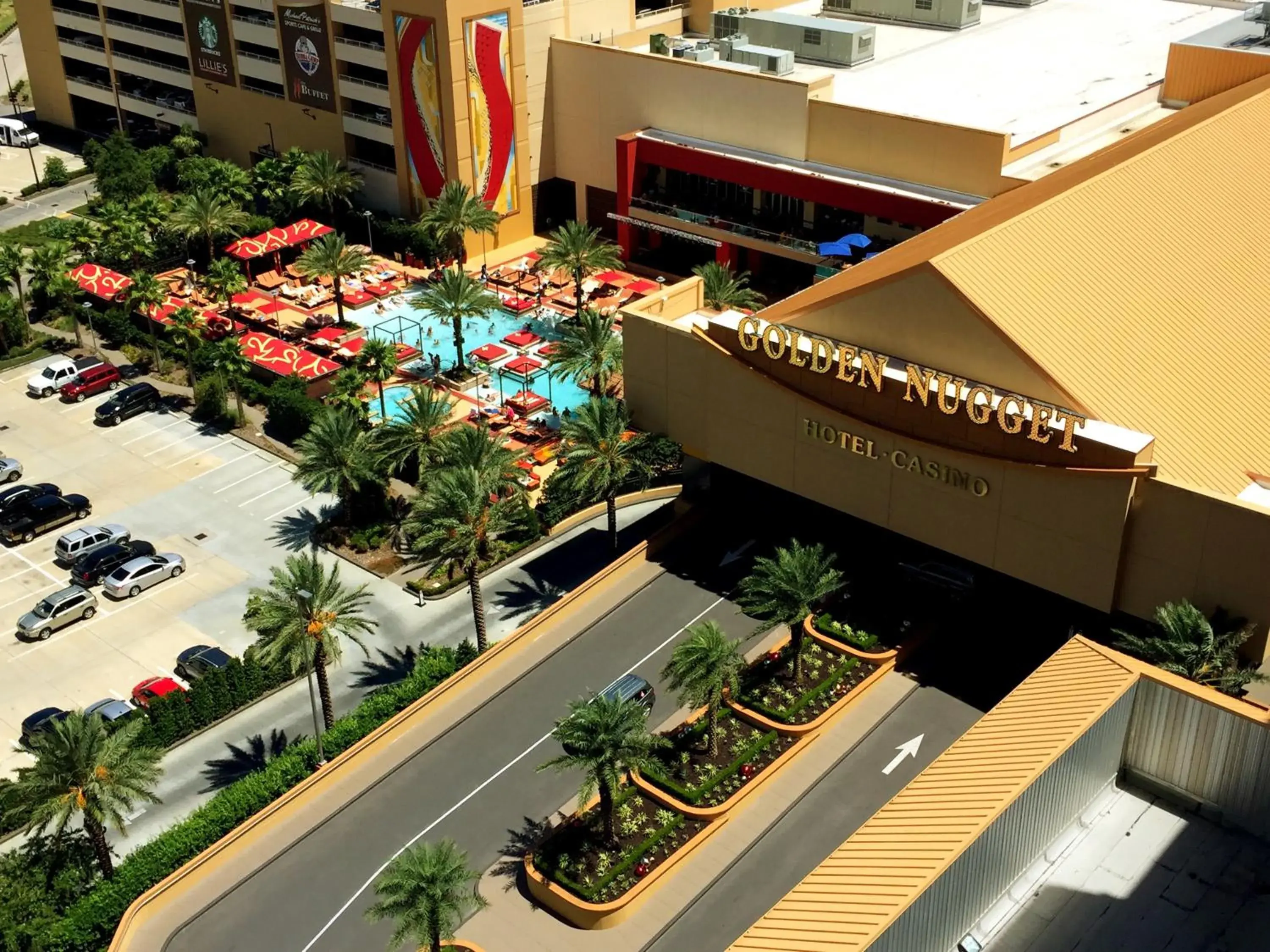 Bird's eye view in Golden Nugget Biloxi Bird's eye view in Golden Nugget Biloxi