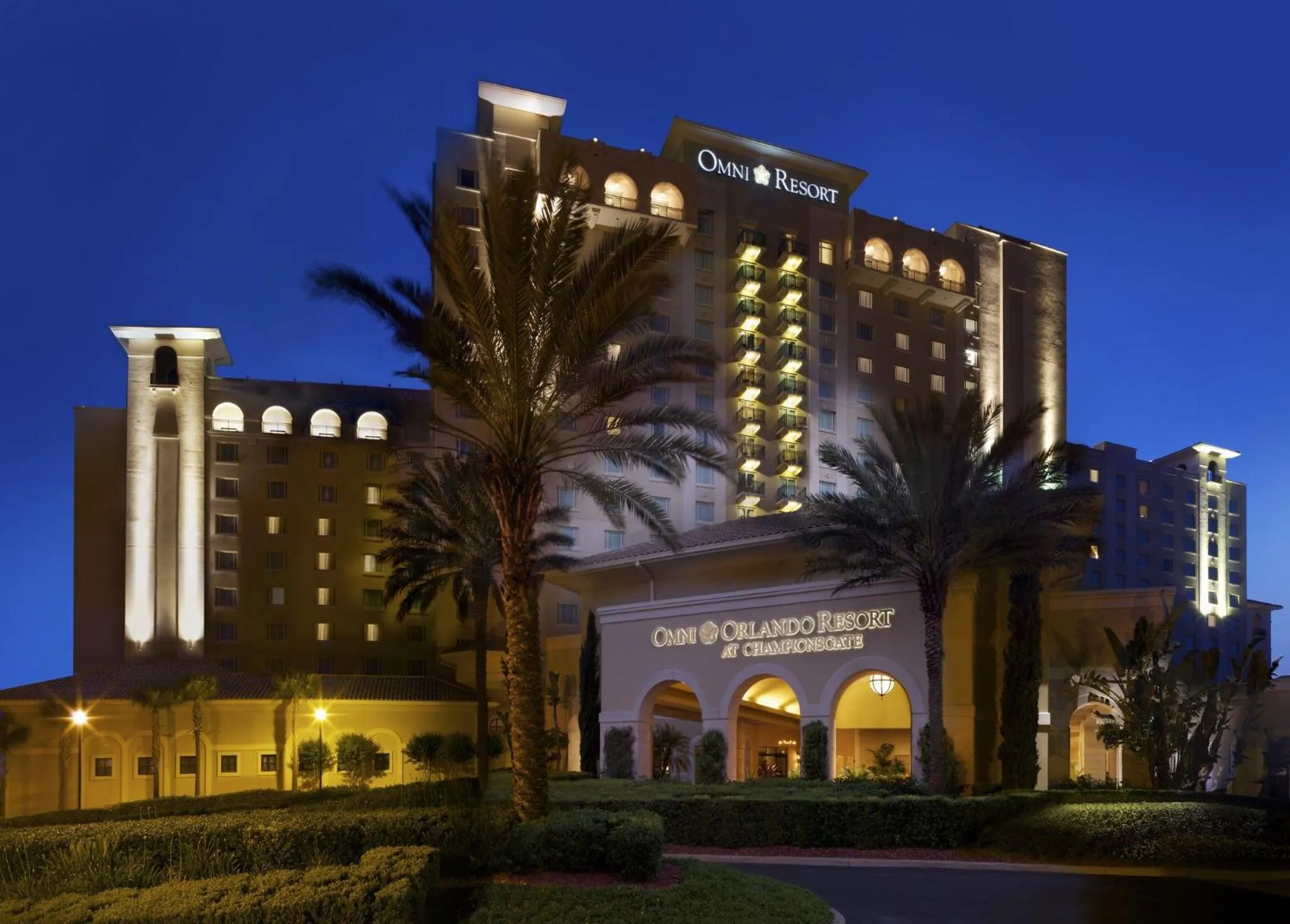 Property building in Omni Orlando Resort at Championsgate