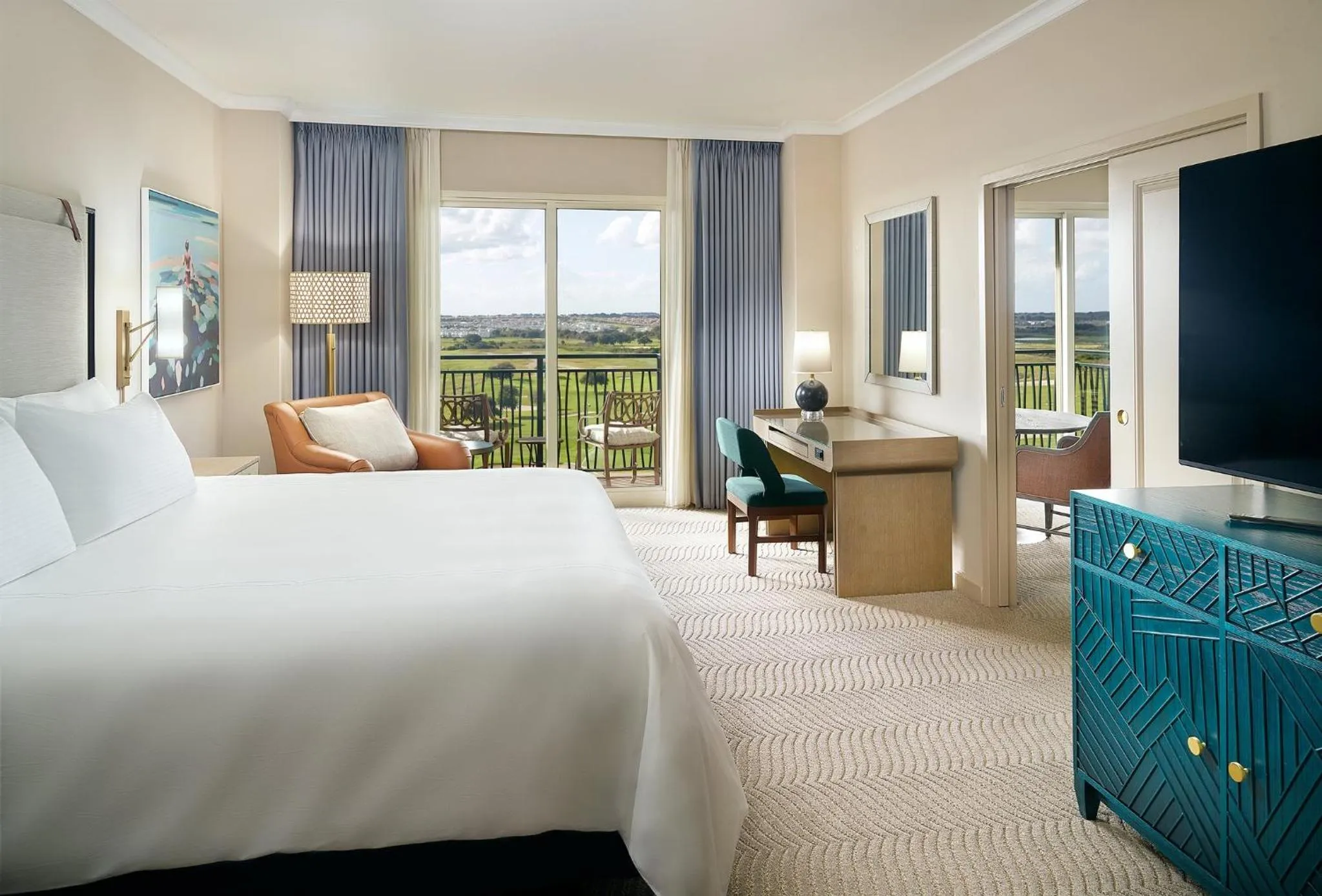 Photo of the whole room, Bed in Omni Orlando Resort at Championsgate