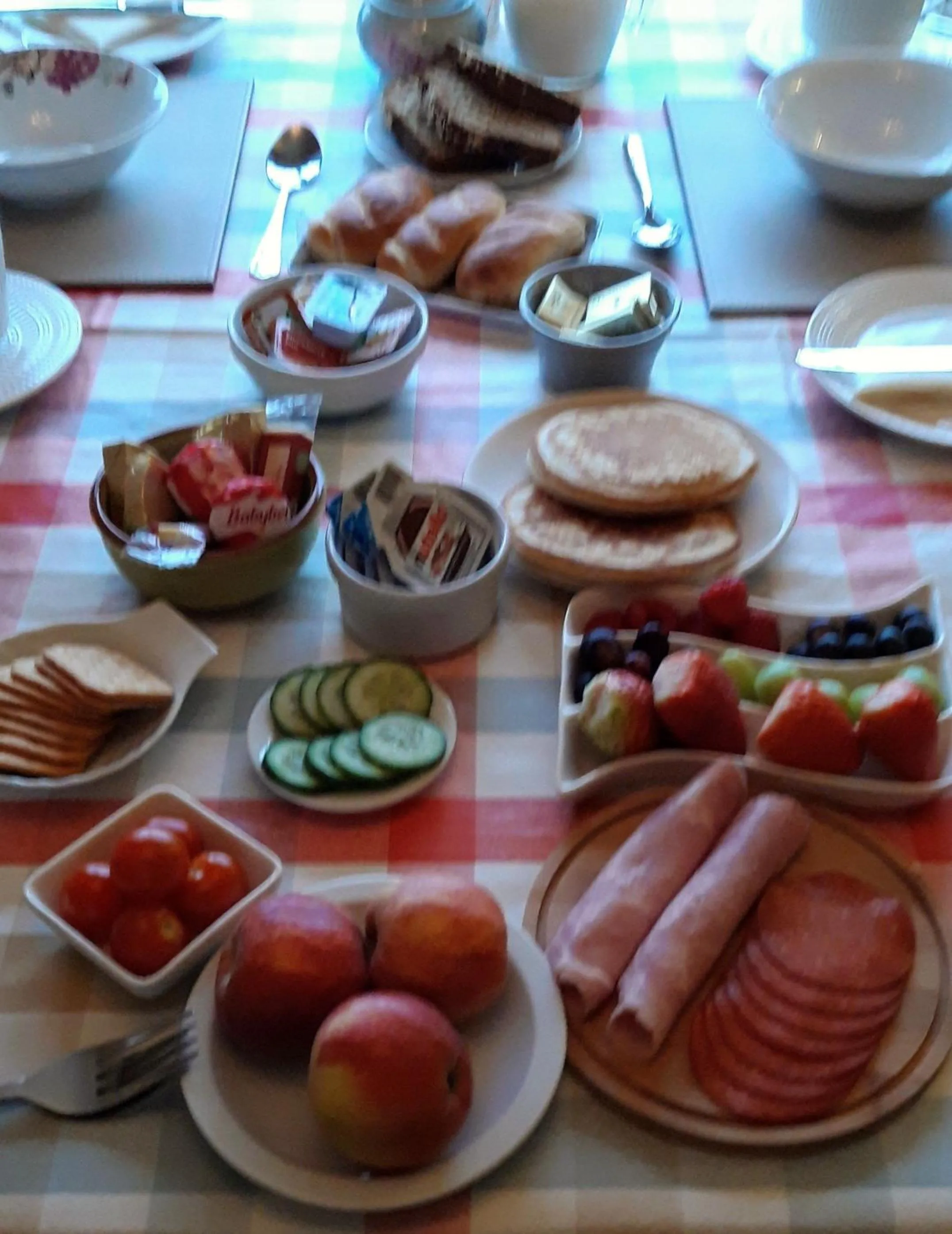 Buffet breakfast in Ashling B&B, Ardara on Wild Atlantic Way
