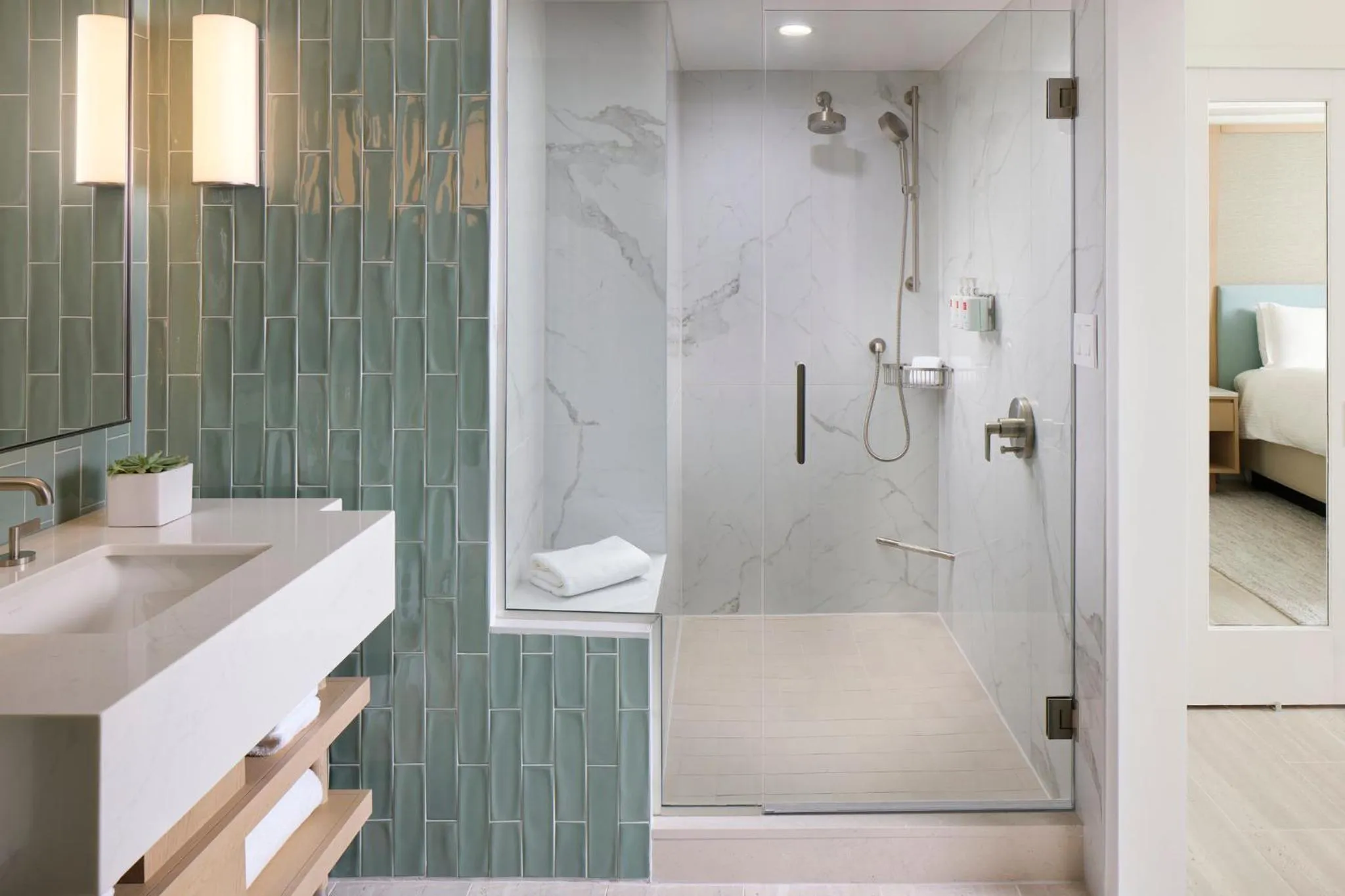 Bathroom in Loews Miami Beach Hotel