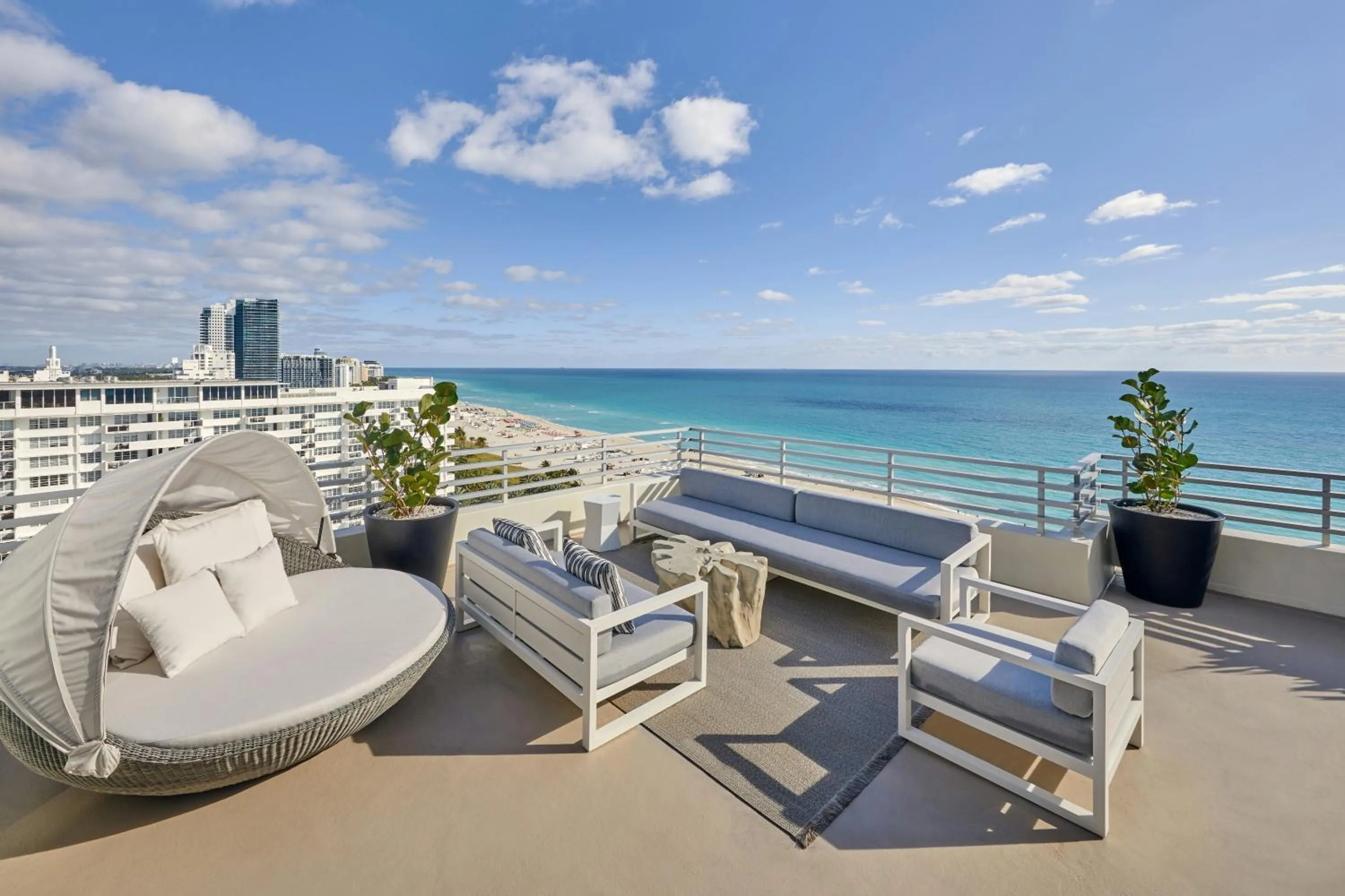 Balcony/Terrace in Loews Miami Beach Hotel