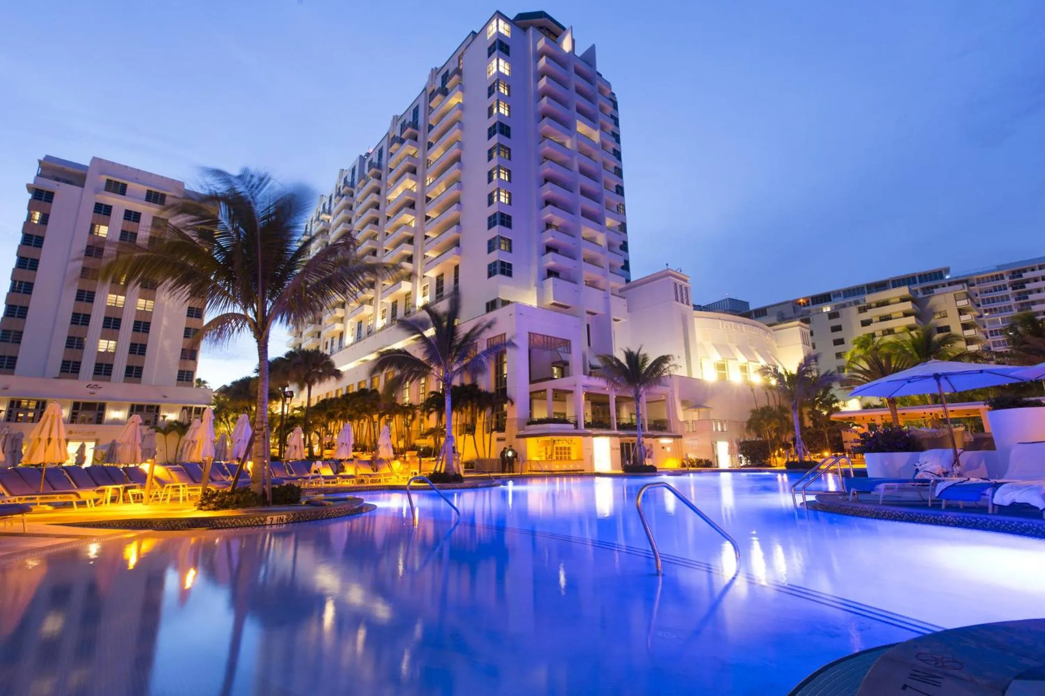 Property building in Loews Miami Beach Hotel