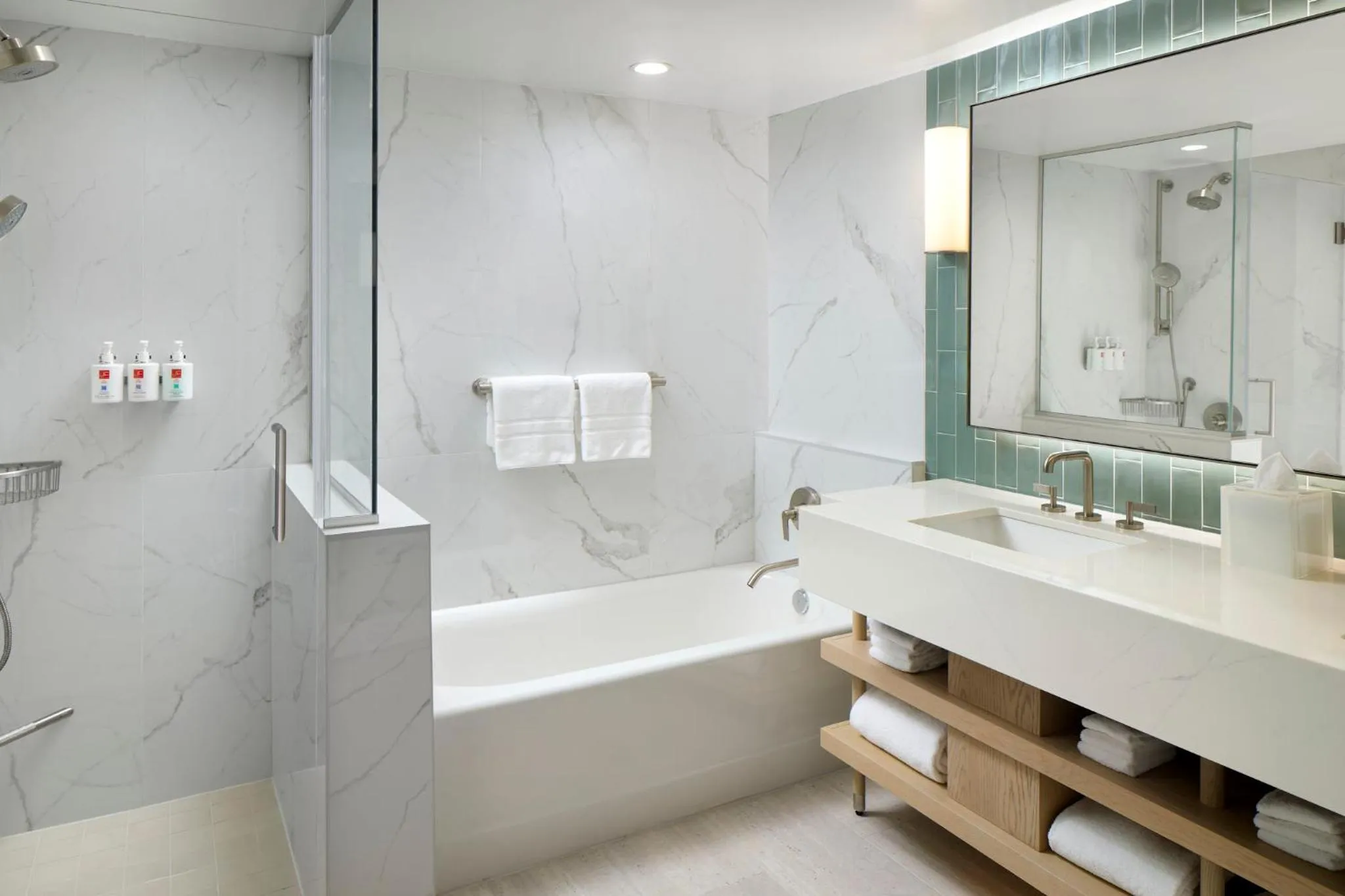 Bathroom in Loews Miami Beach Hotel