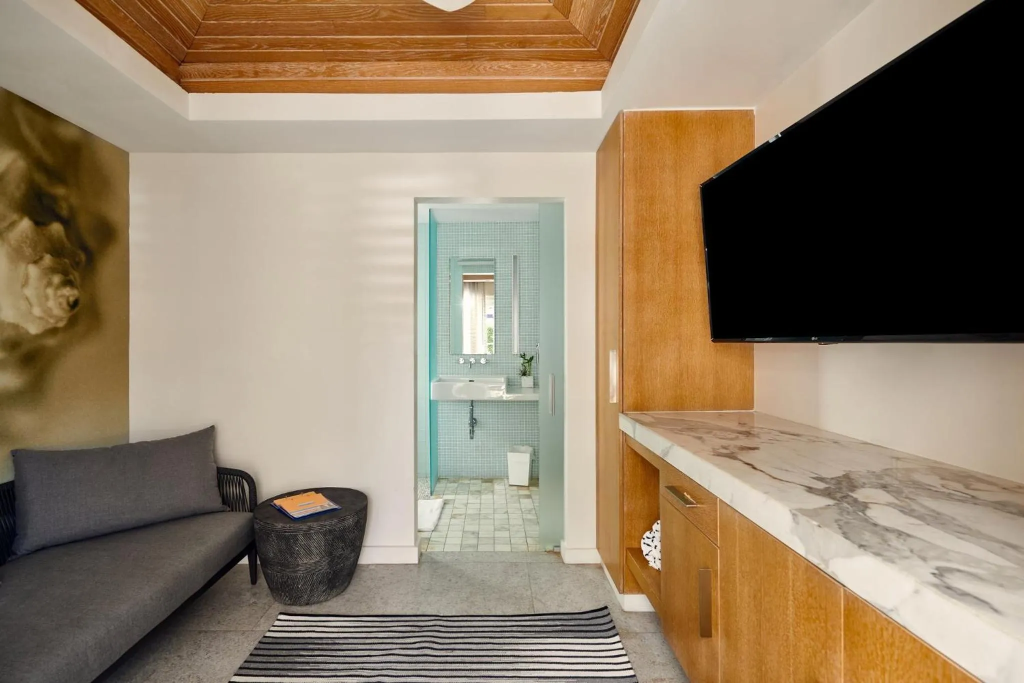 Decorative detail in Loews Miami Beach Hotel