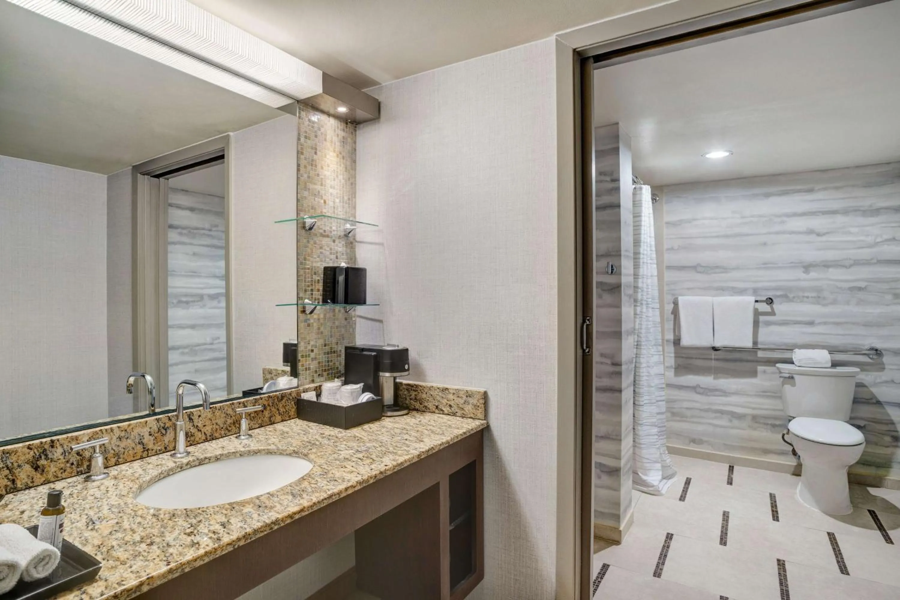 Shower in Hyatt Regency DFW International Airport