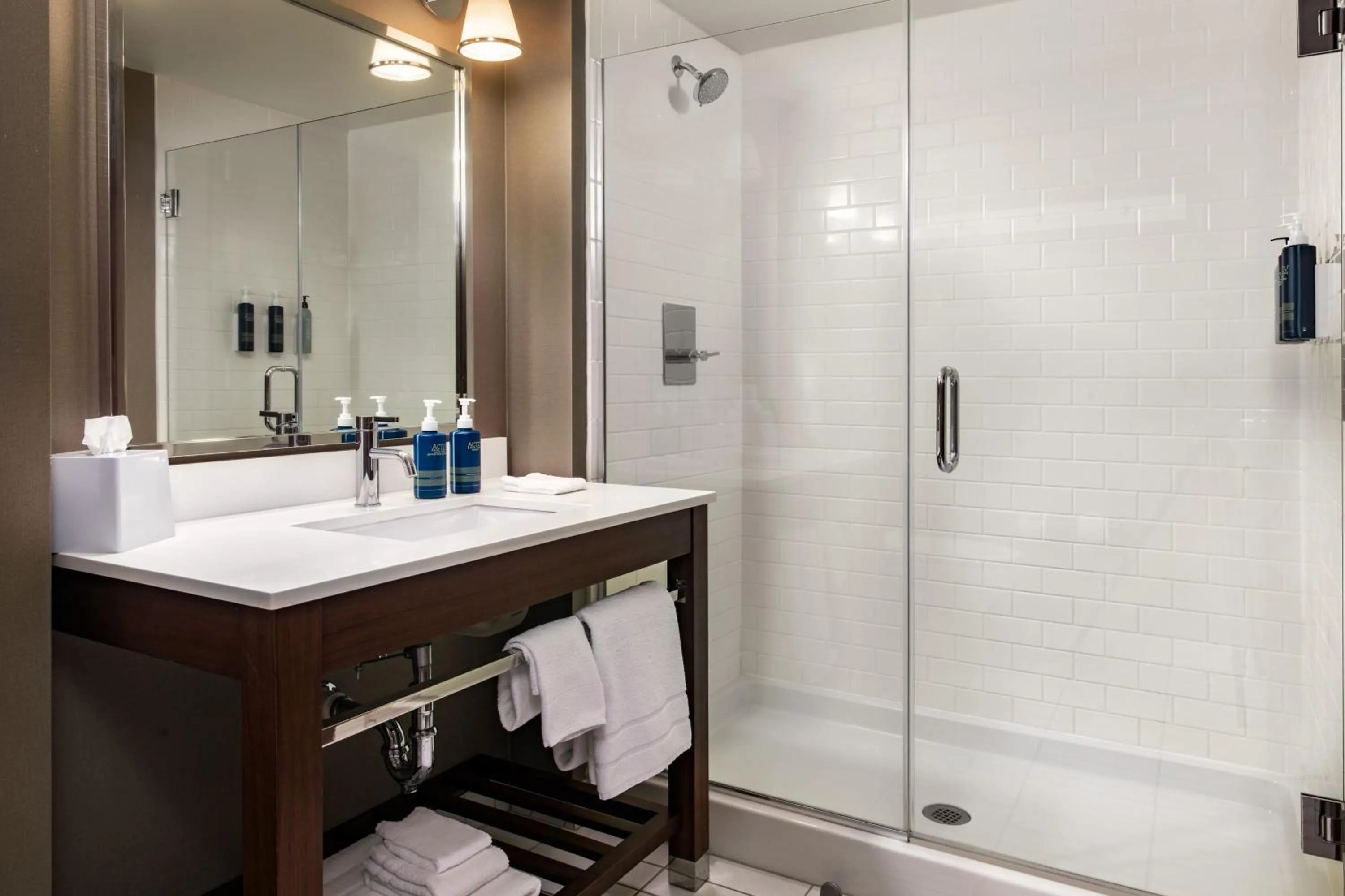 Bathroom in Four Points by Sheraton at Phoenix Mesa Gateway Airport