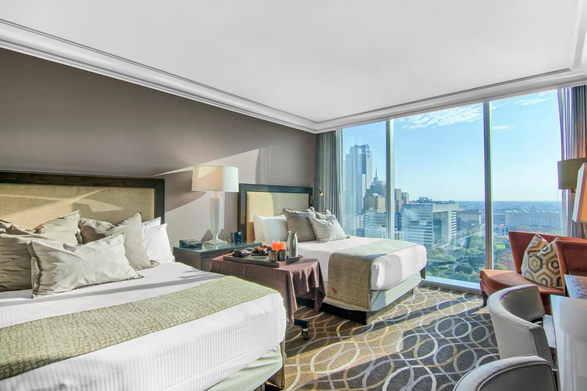 Property building, Bed in Omni Dallas Hotel