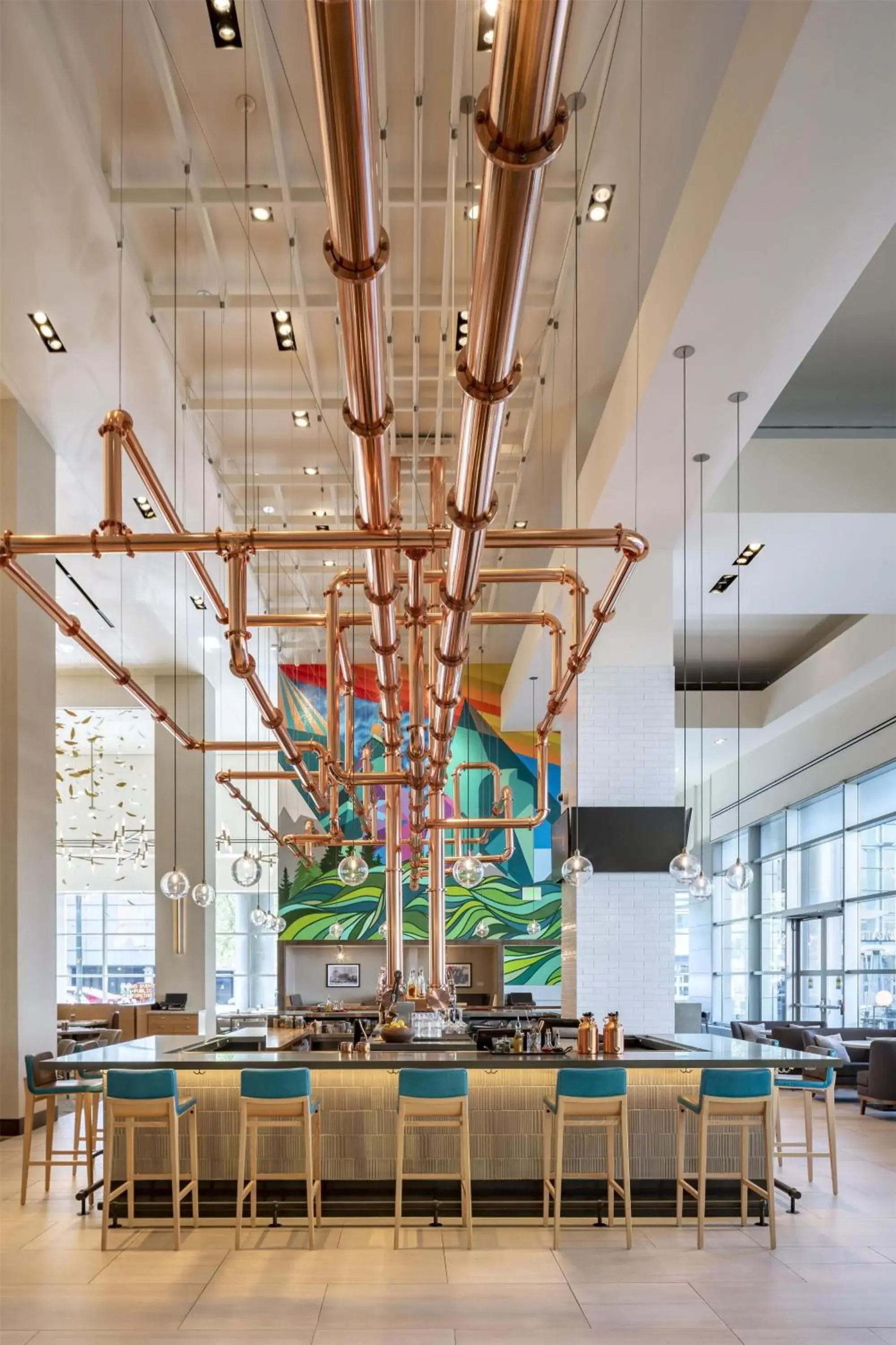 Lounge or bar in Hyatt Regency Denver at Colorado Convention Center Lounge or bar in Hyatt Regency Denver at Colorado Convention Center