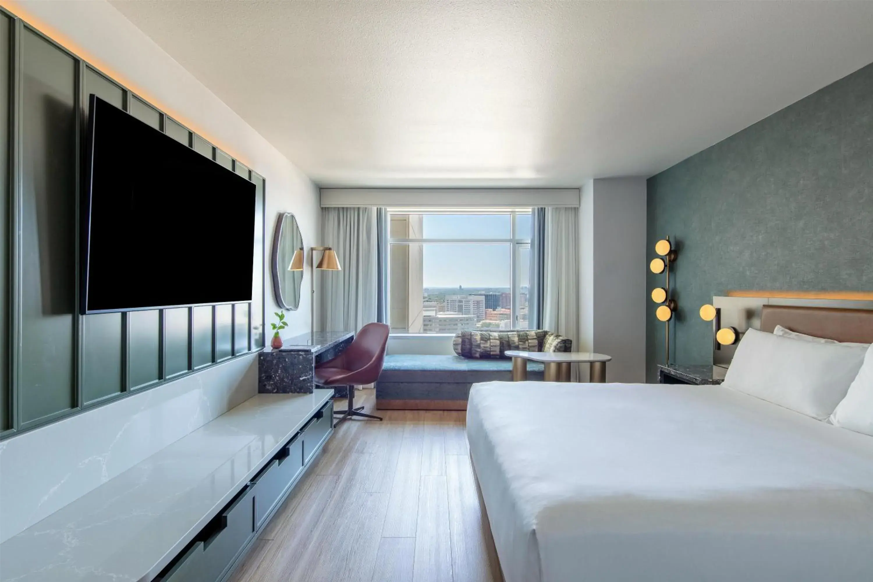 Bedroom, Bed in Hyatt Regency Denver at Colorado Convention Center Bedroom, Bed in Hyatt Regency Denver at Colorado Convention Center