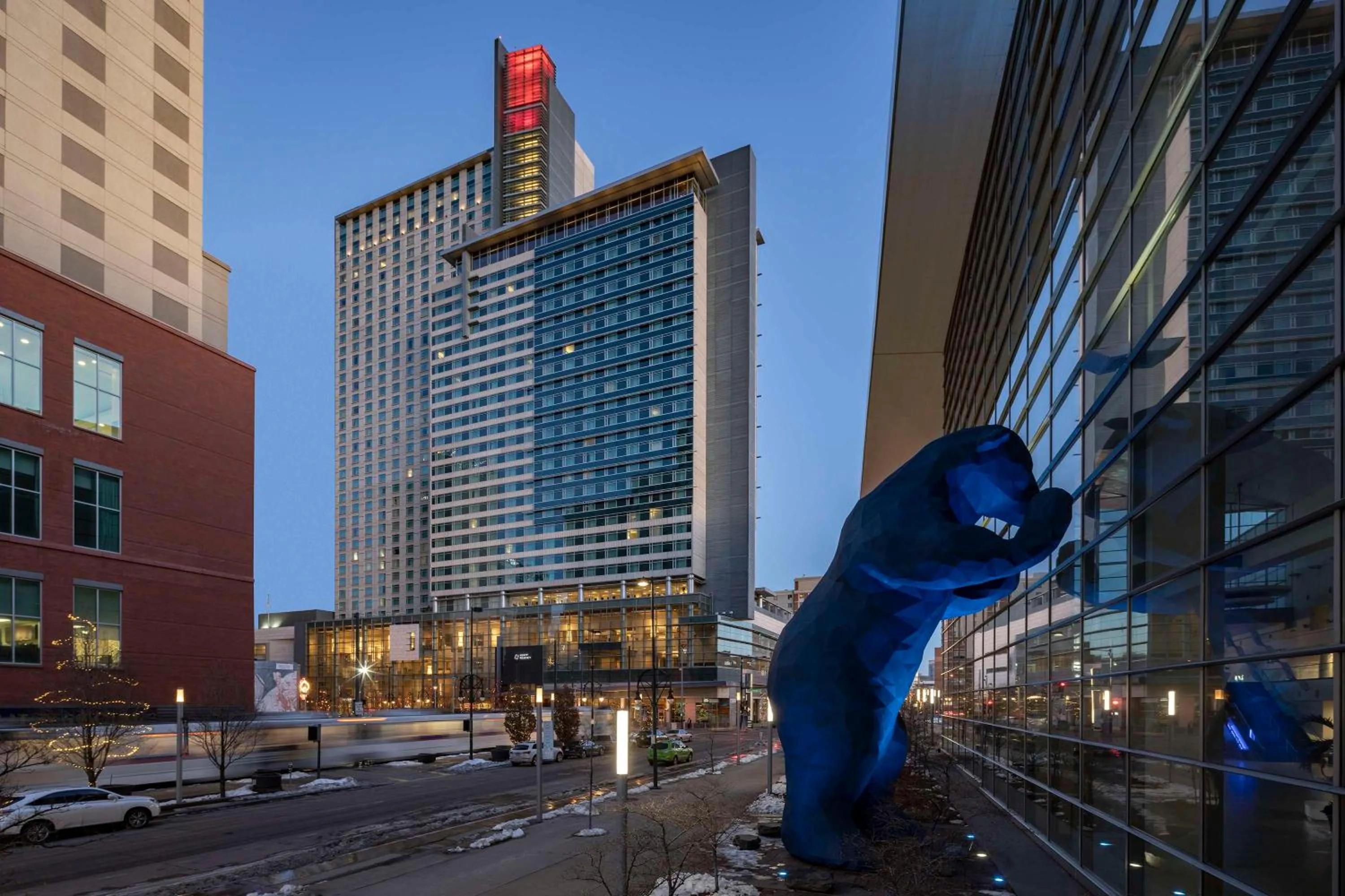 Property building in Hyatt Regency Denver at Colorado Convention Center