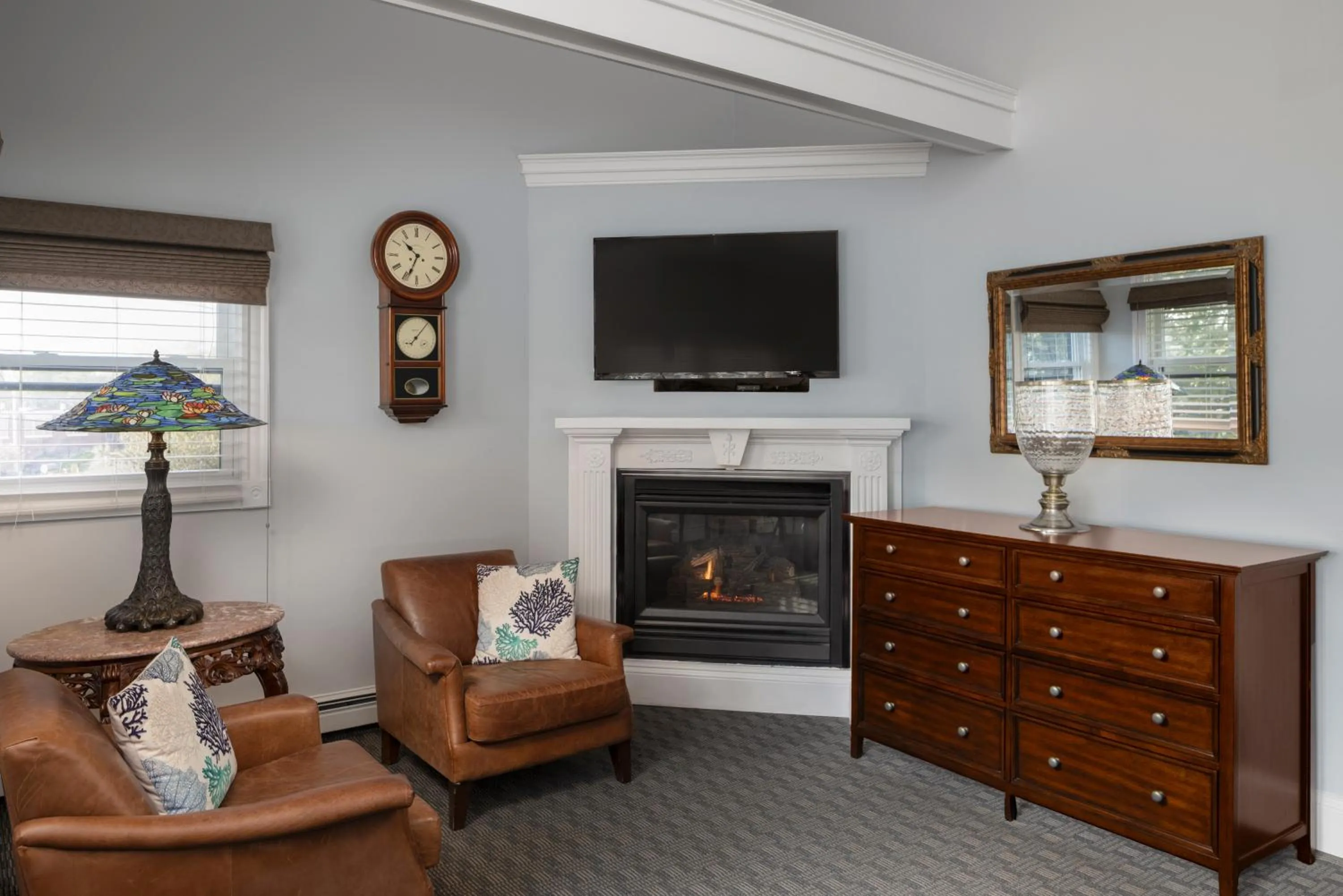 Seating area in Crowne Pointe Historic Inn Adults Only