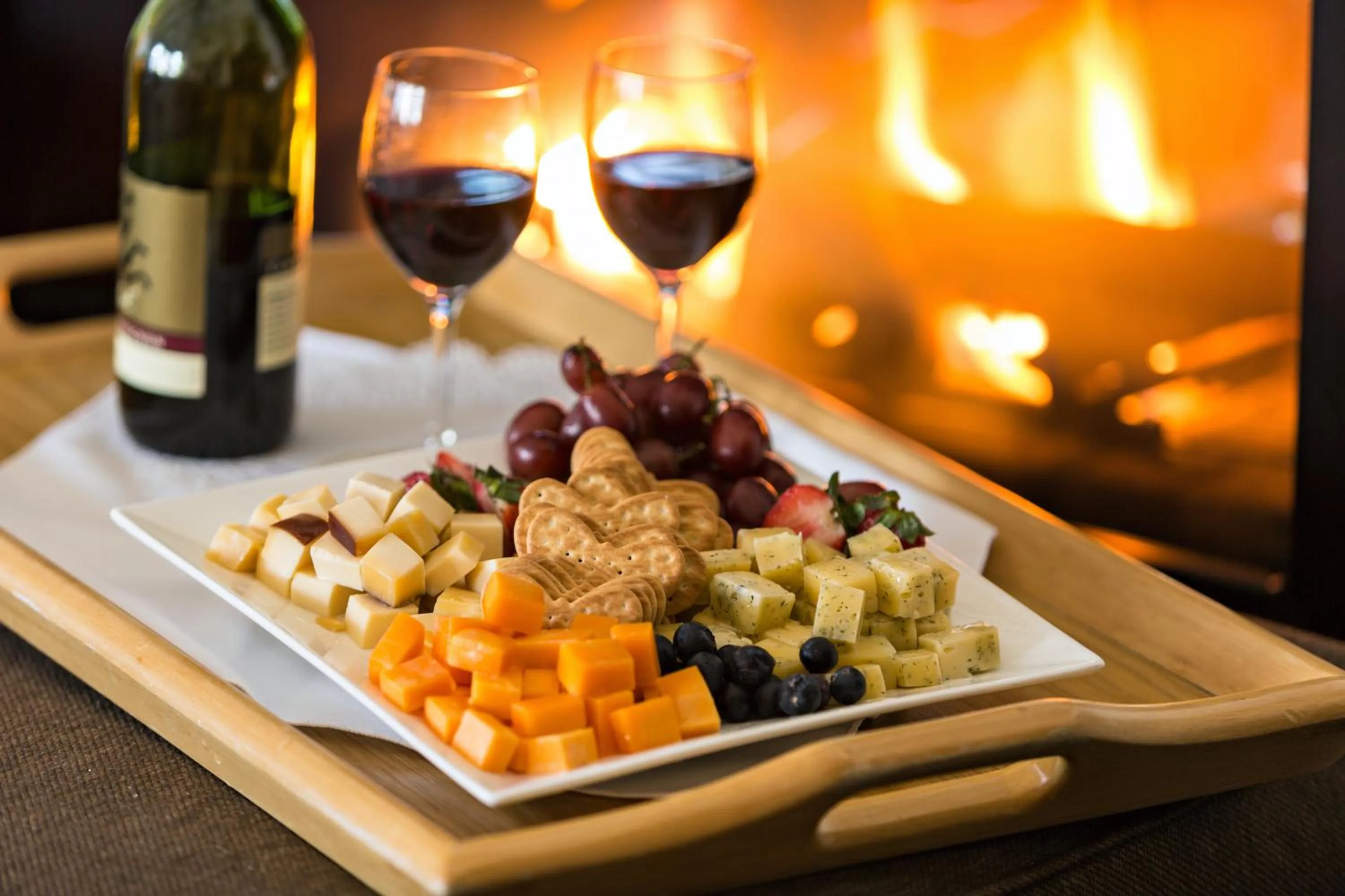 Food close-up in Crowne Pointe Historic Inn Adults Only