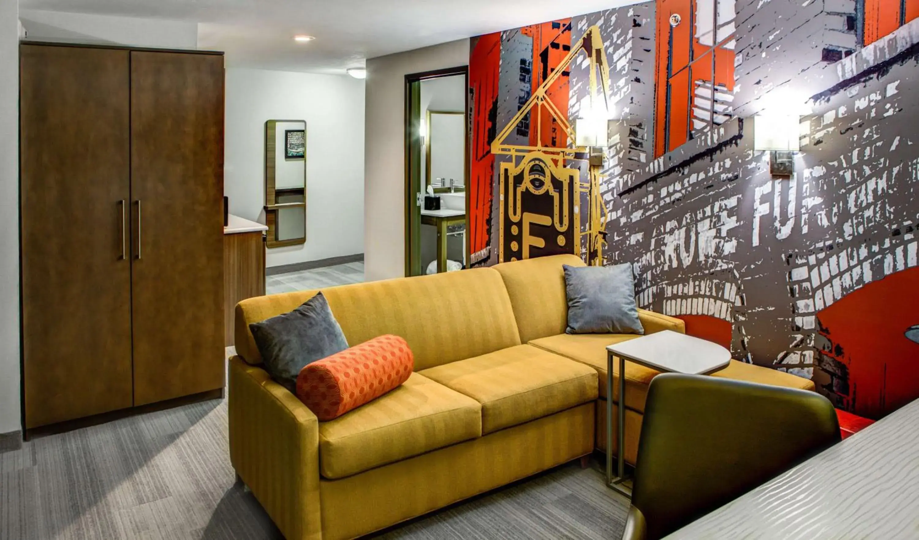 Bedroom in DoubleTree by Hilton West Fargo Sanford Medical Center Area Bedroom in DoubleTree by Hilton West Fargo Sanford Medical Center Area