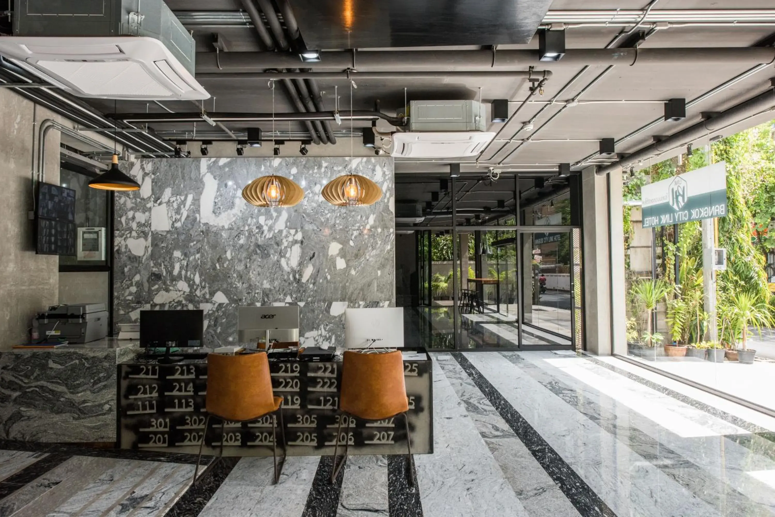 Lobby or reception in Bangkok City Link Hotel Lobby or reception in Bangkok City Link Hotel