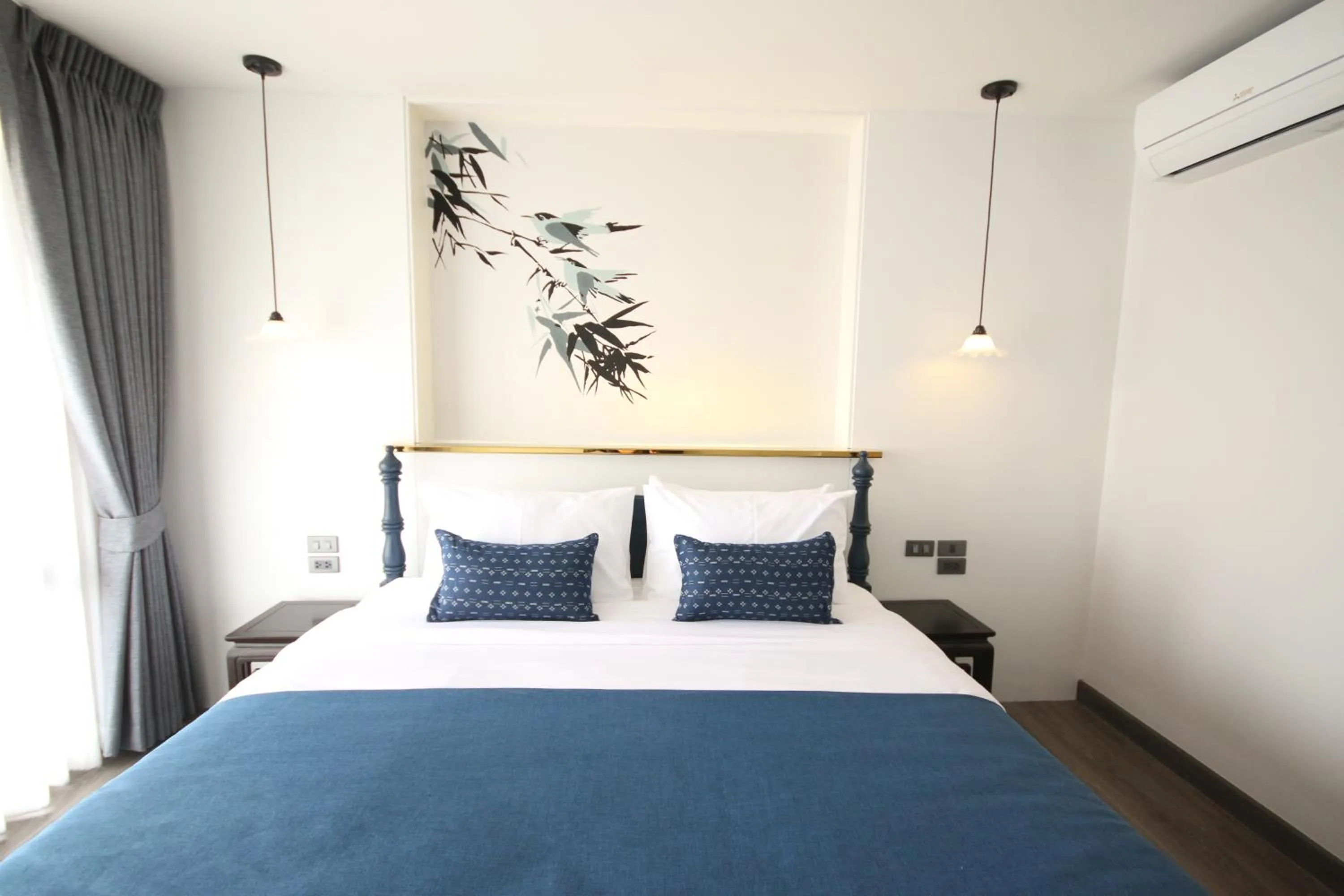 Bed in Saran Boutique Hotel Thapae