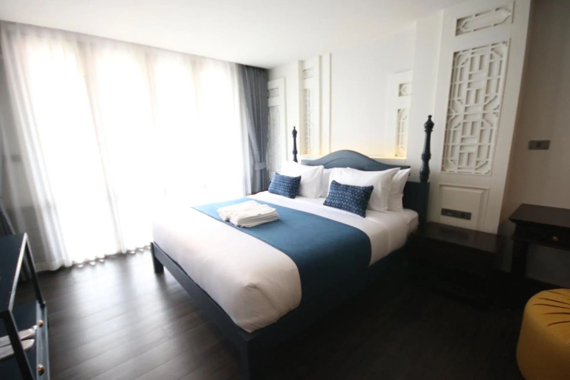 Bed in Saran Boutique Hotel Thapae