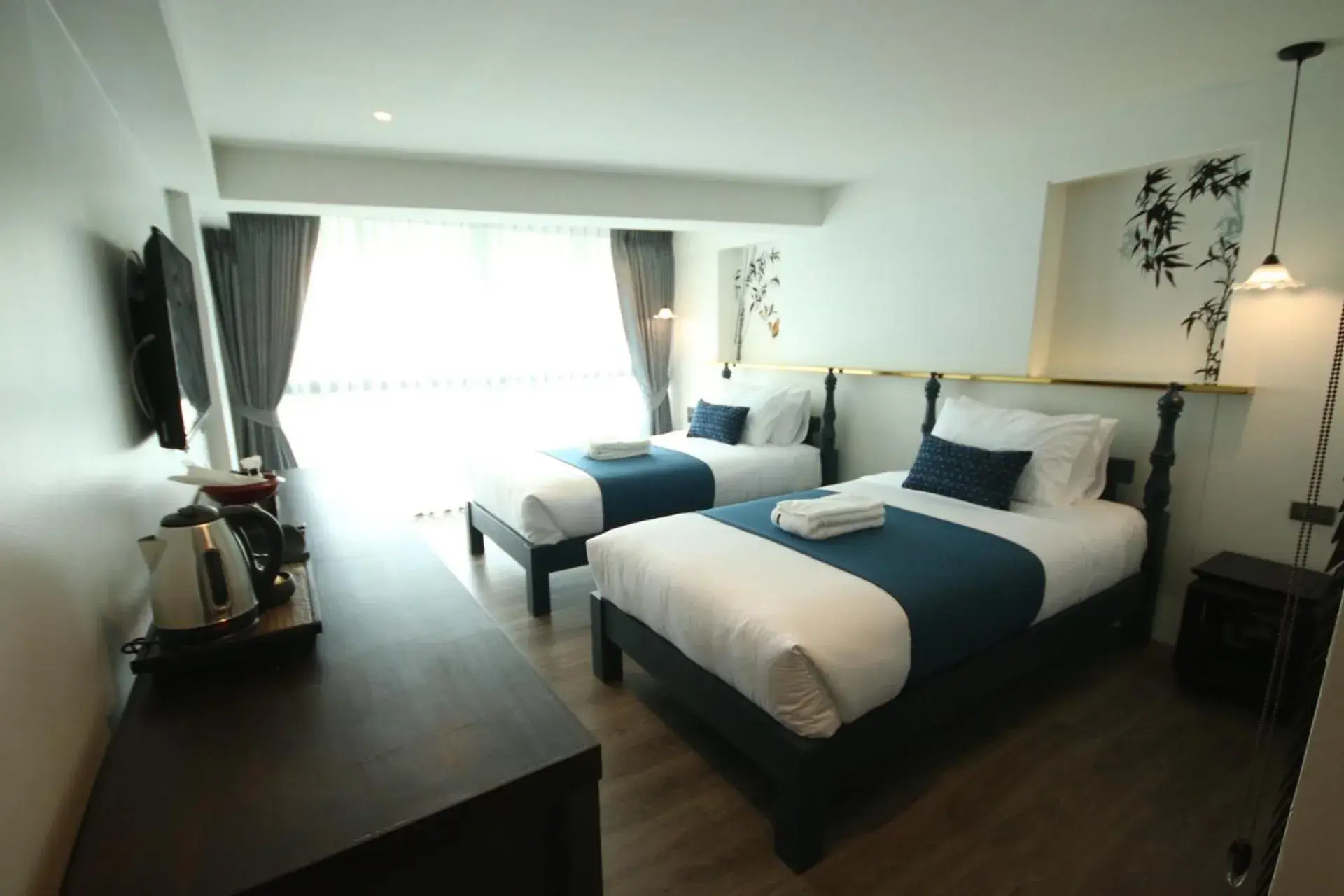 Standard Twin Room in Saran Boutique Hotel Thapae Standard Twin Room in Saran Boutique Hotel Thapae