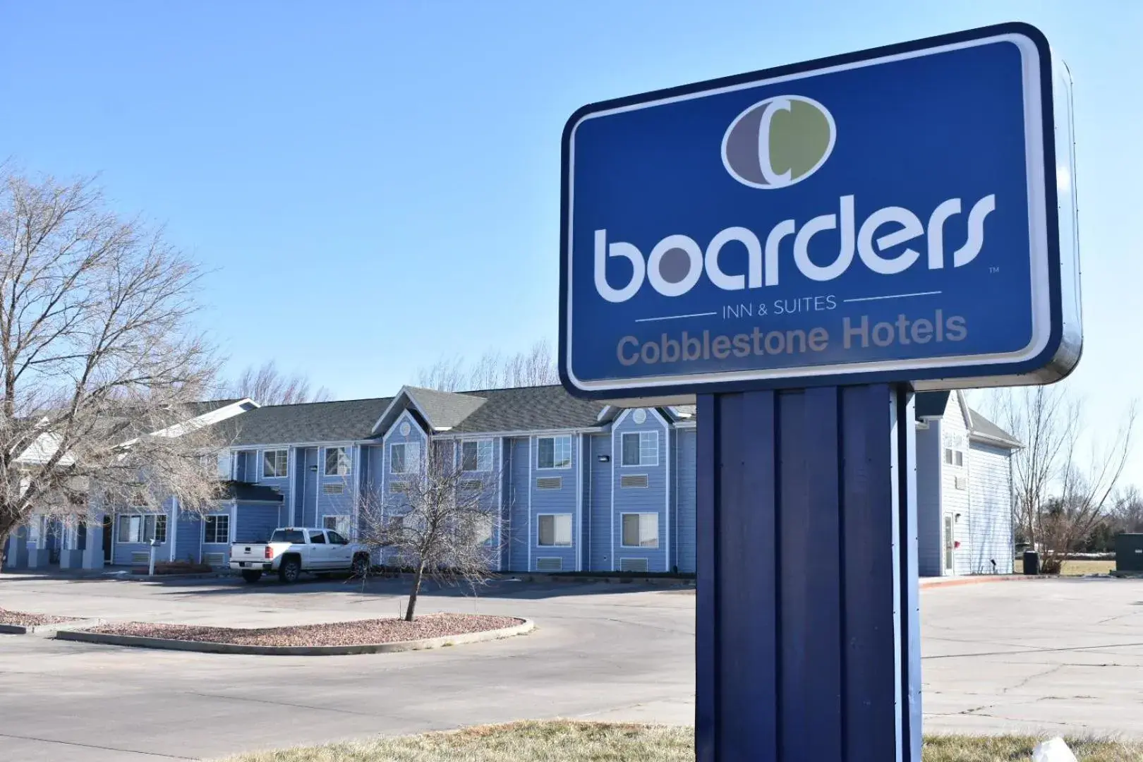 Property building in Boarders Inn & Suites by Cobblestone Hotels - Brush Property building in Boarders Inn & Suites by Cobblestone Hotels - Brush