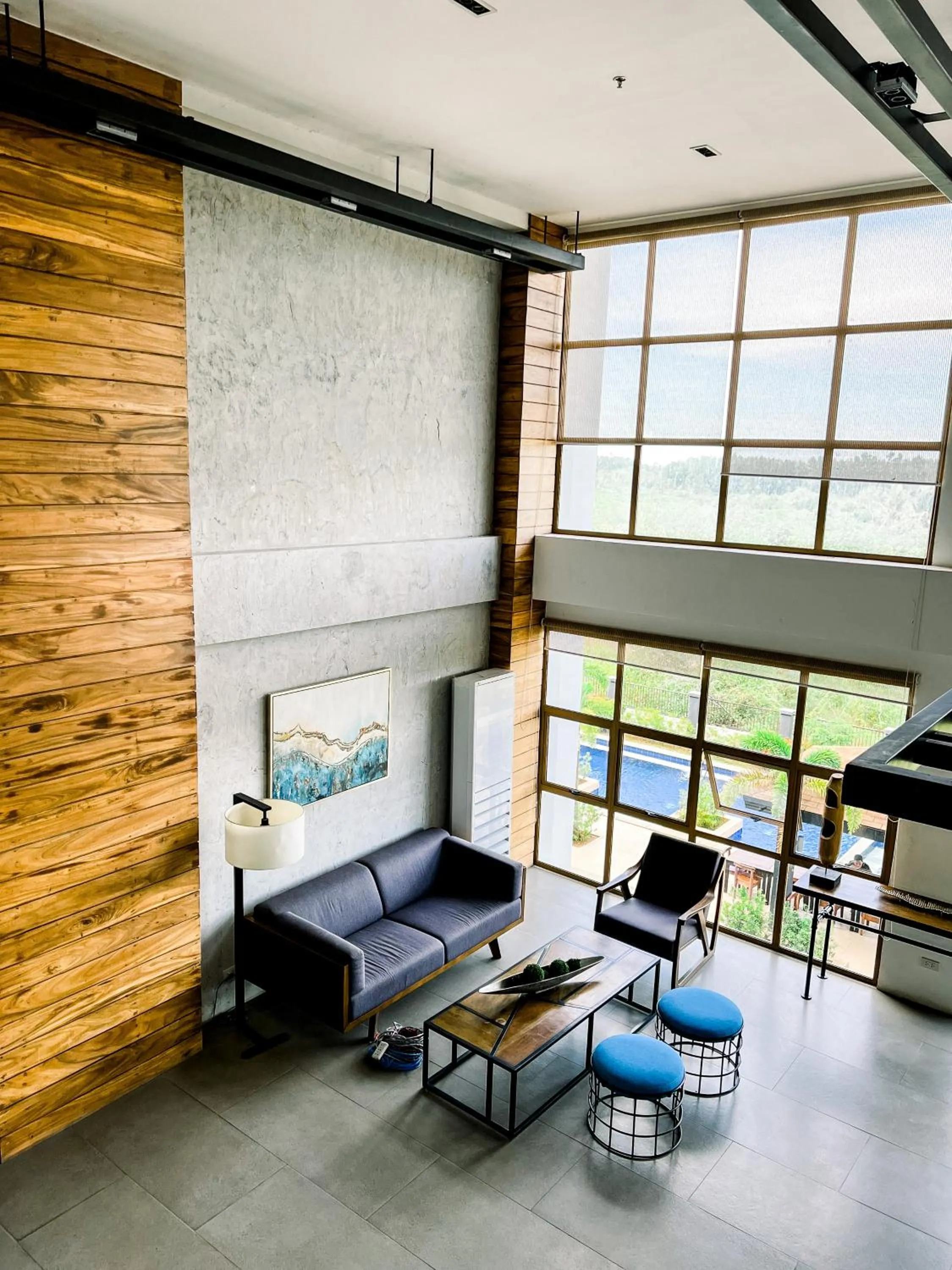 Seating area in Crown Hotel at Harbour Springs Palawan Managed by Enderun Hotels