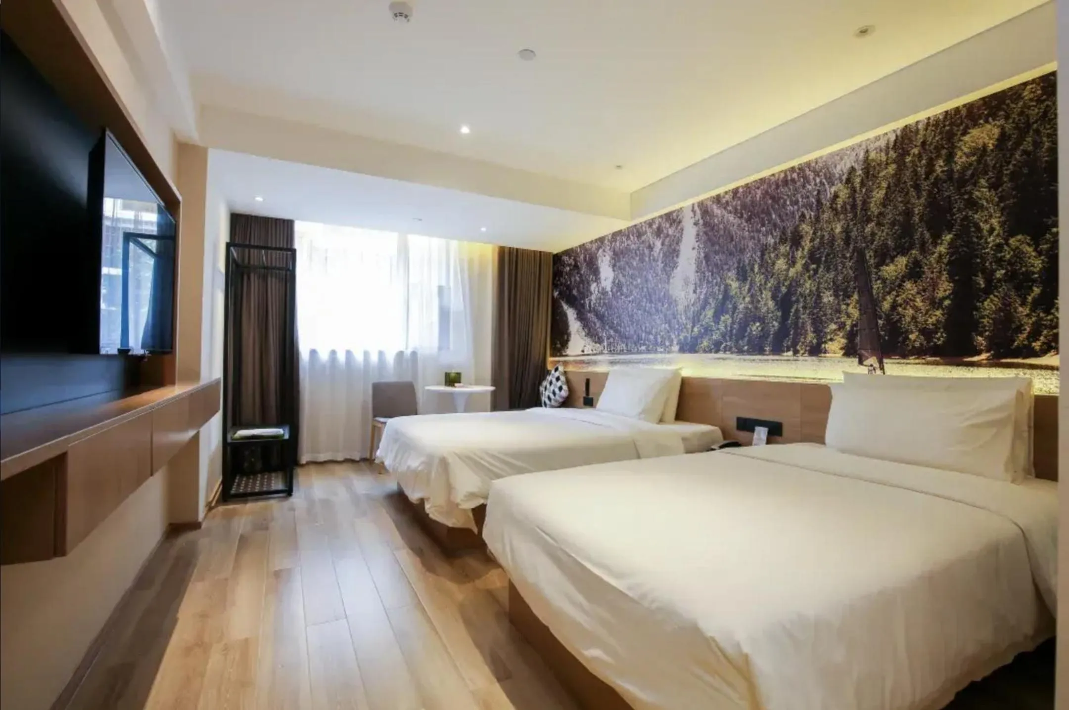 Bed in Atour Light Xiamen Railway Station