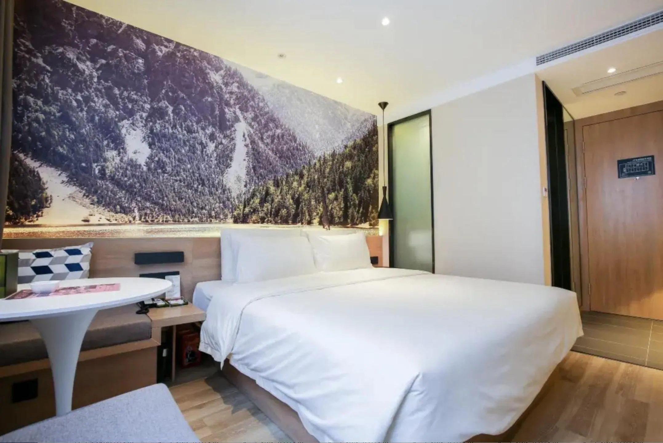 Bed in Atour Light Xiamen Railway Station