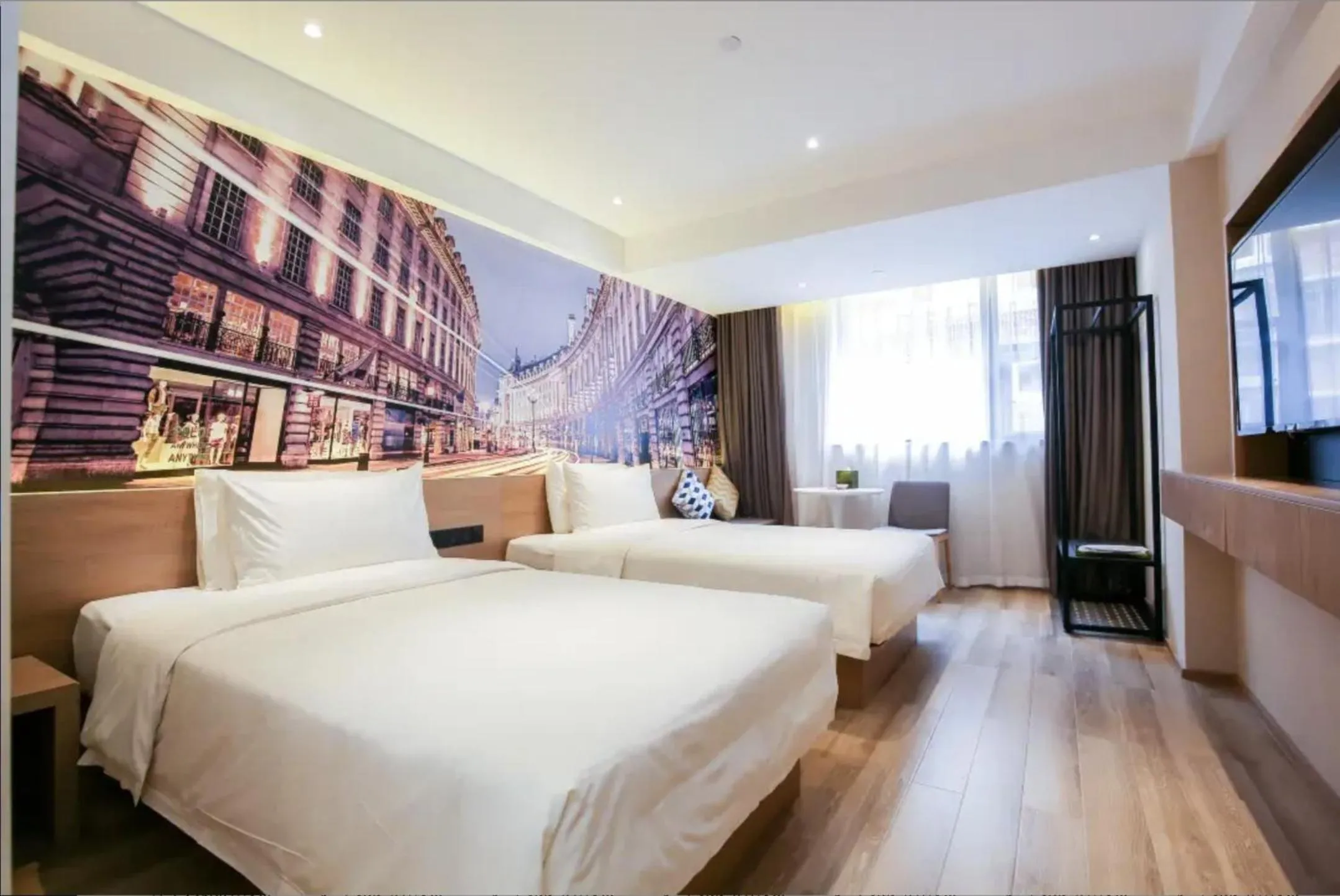 Bed in Atour Light Xiamen Railway Station