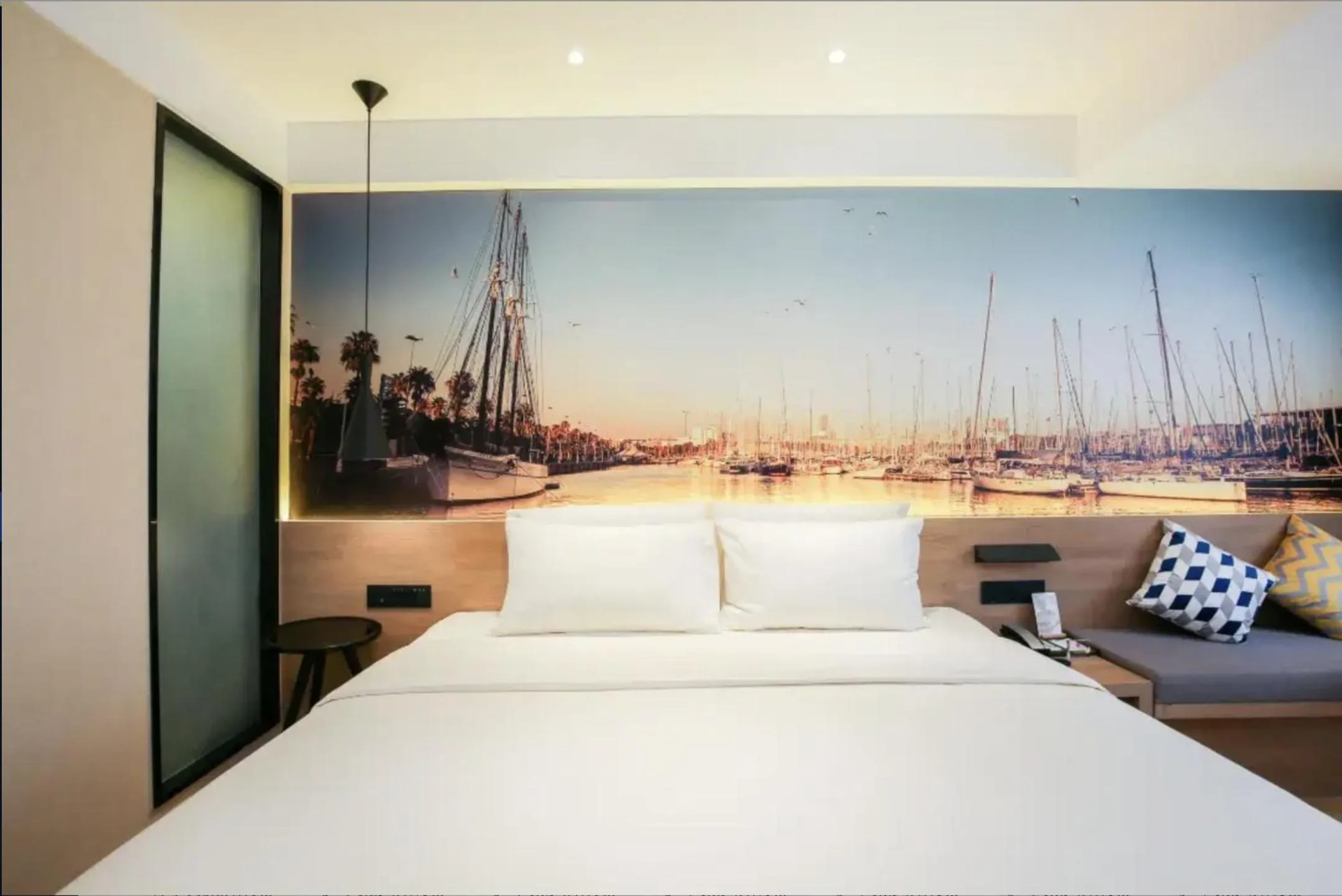 Bed in Atour Light Xiamen Railway Station