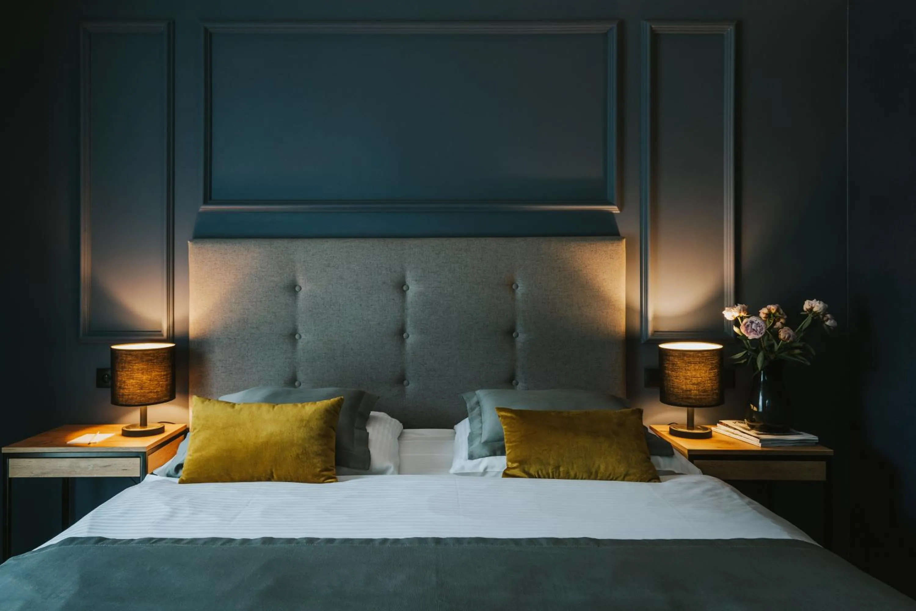 Bed in Hotel Wawel Queen