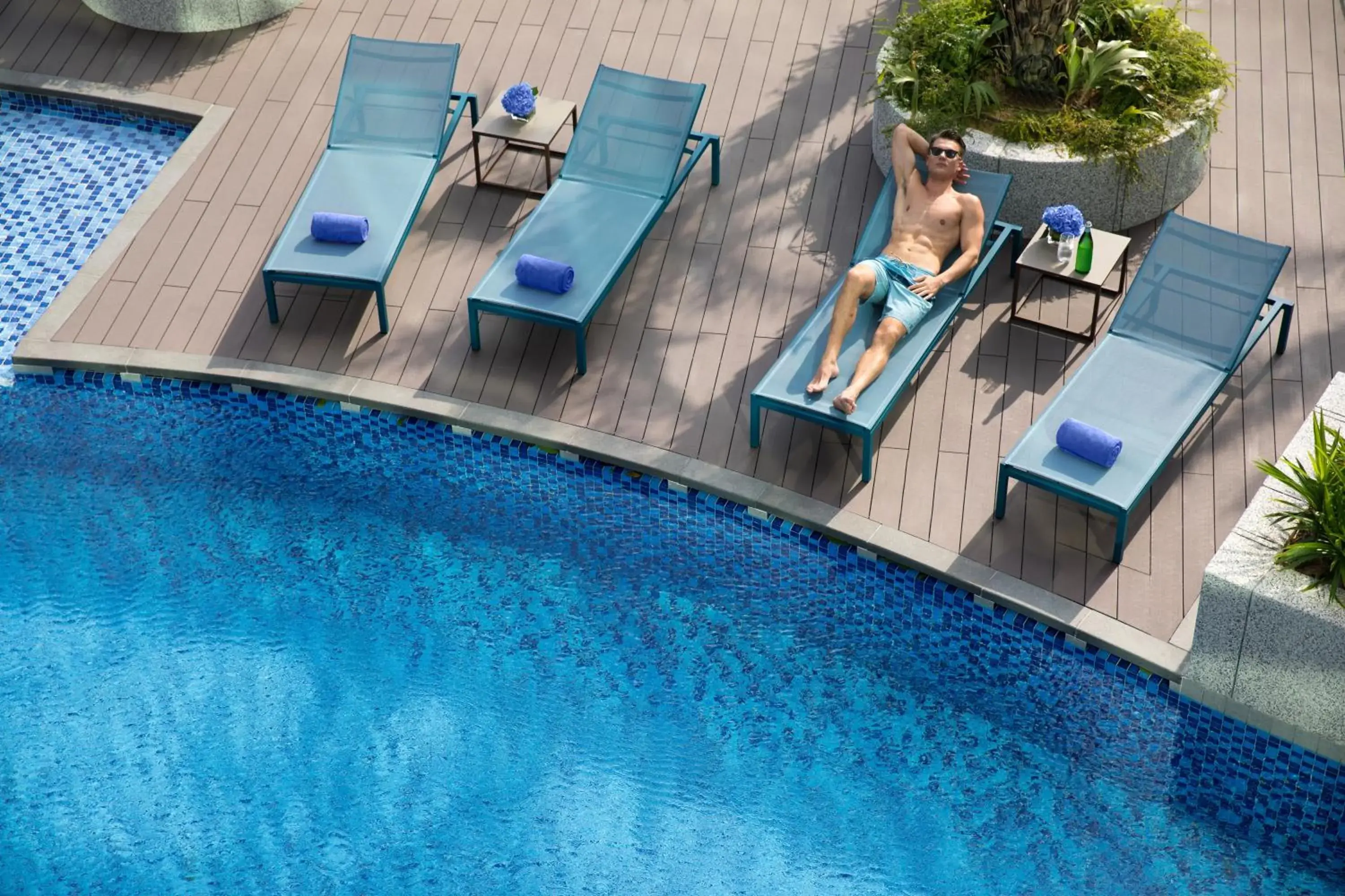 Swimming pool in Citadines Balestier Singapore Swimming pool in Citadines Balestier Singapore