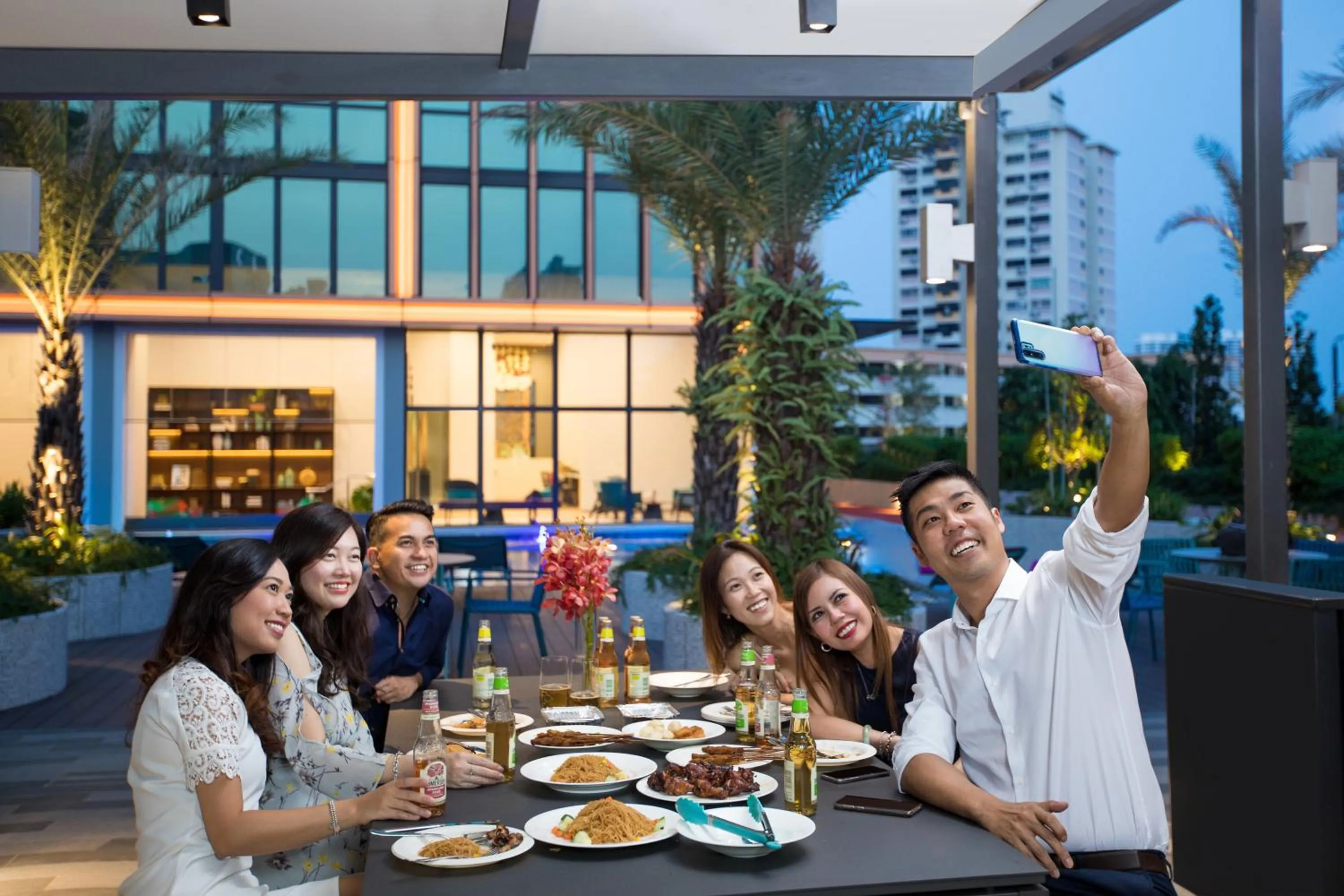 BBQ facilities in Citadines Balestier Singapore