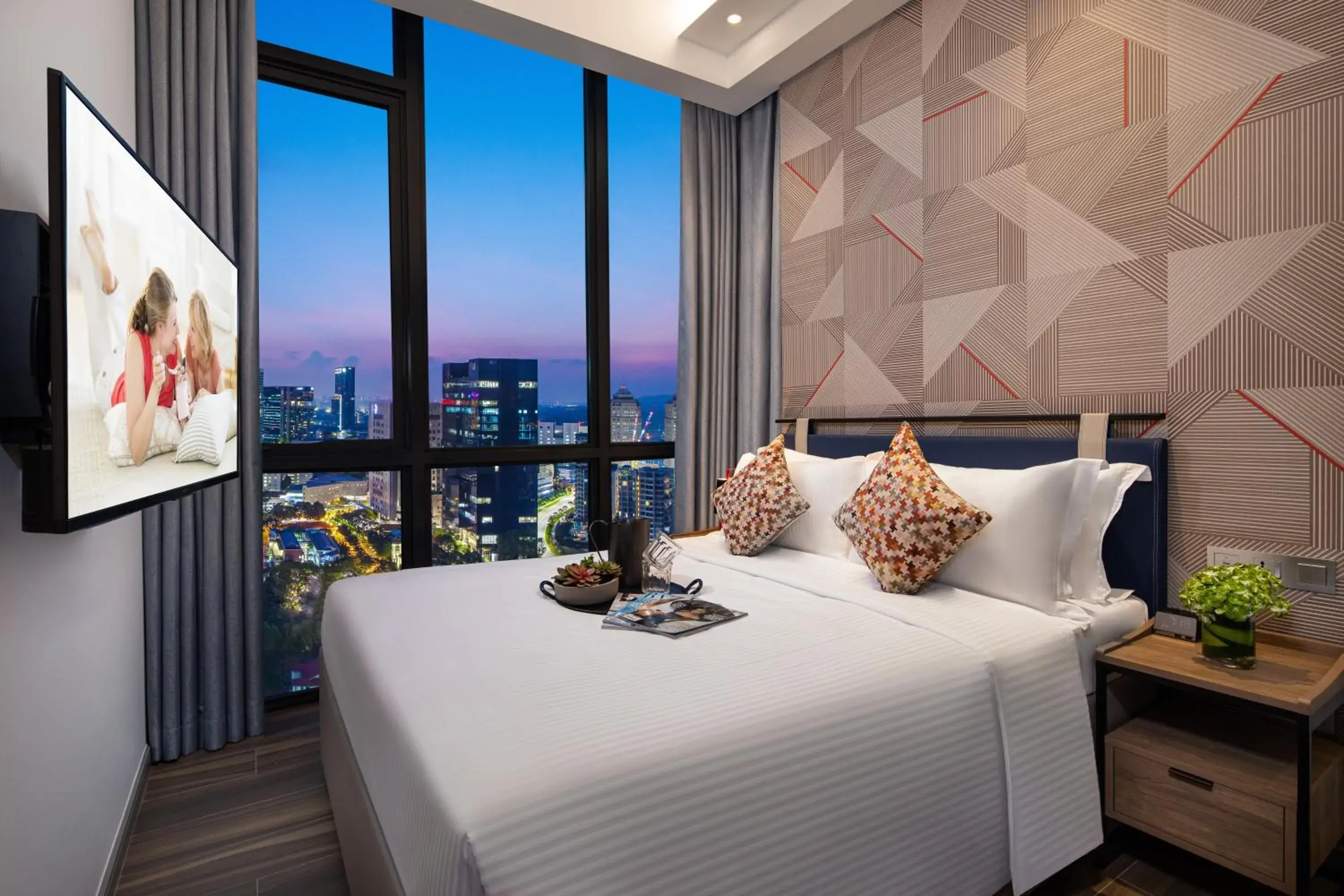 Bedroom, Bed in Citadines Balestier Singapore Bedroom, Bed in Citadines Balestier Singapore