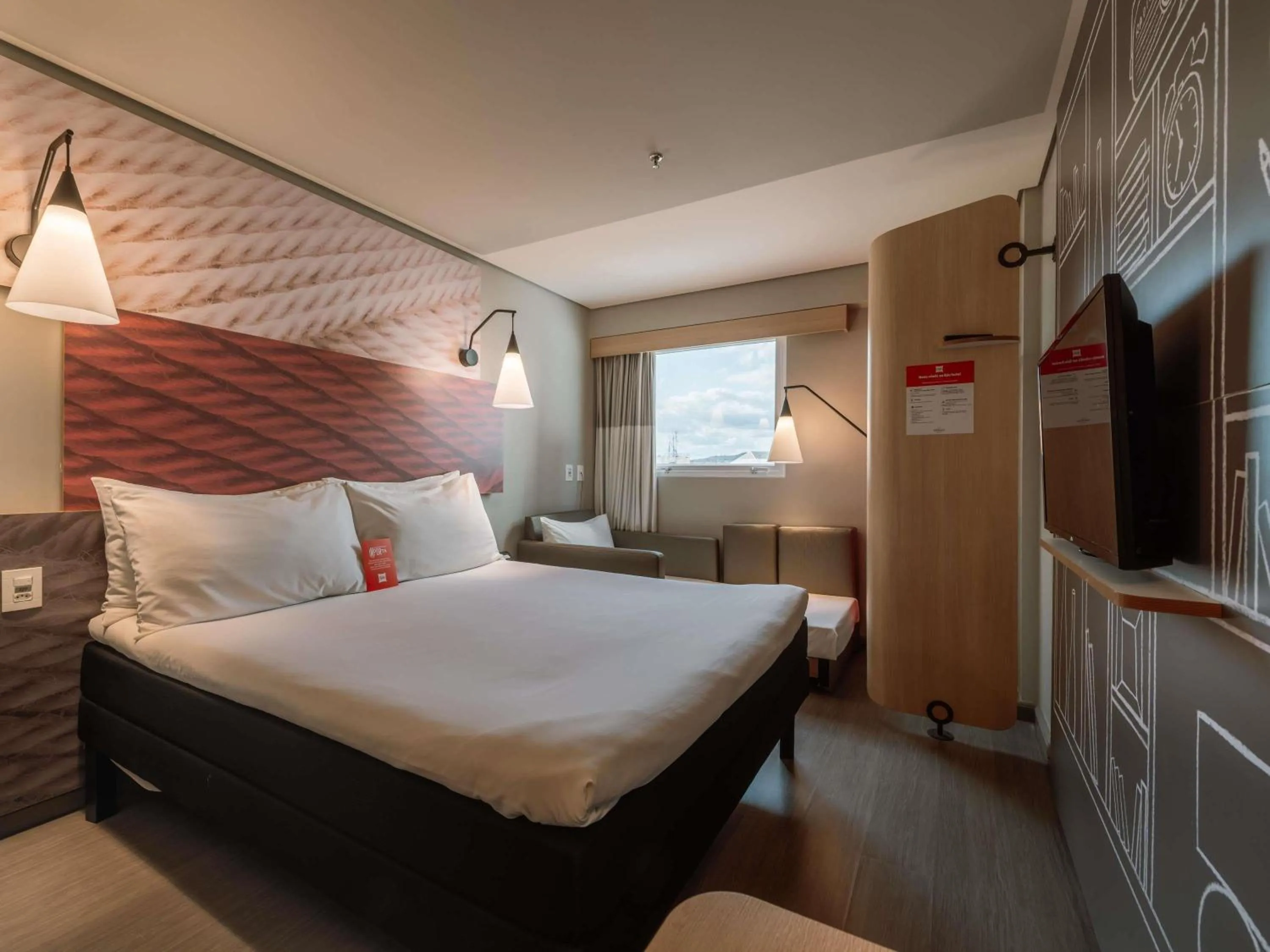 Bedroom, Bed in ibis Juazeiro do Norte