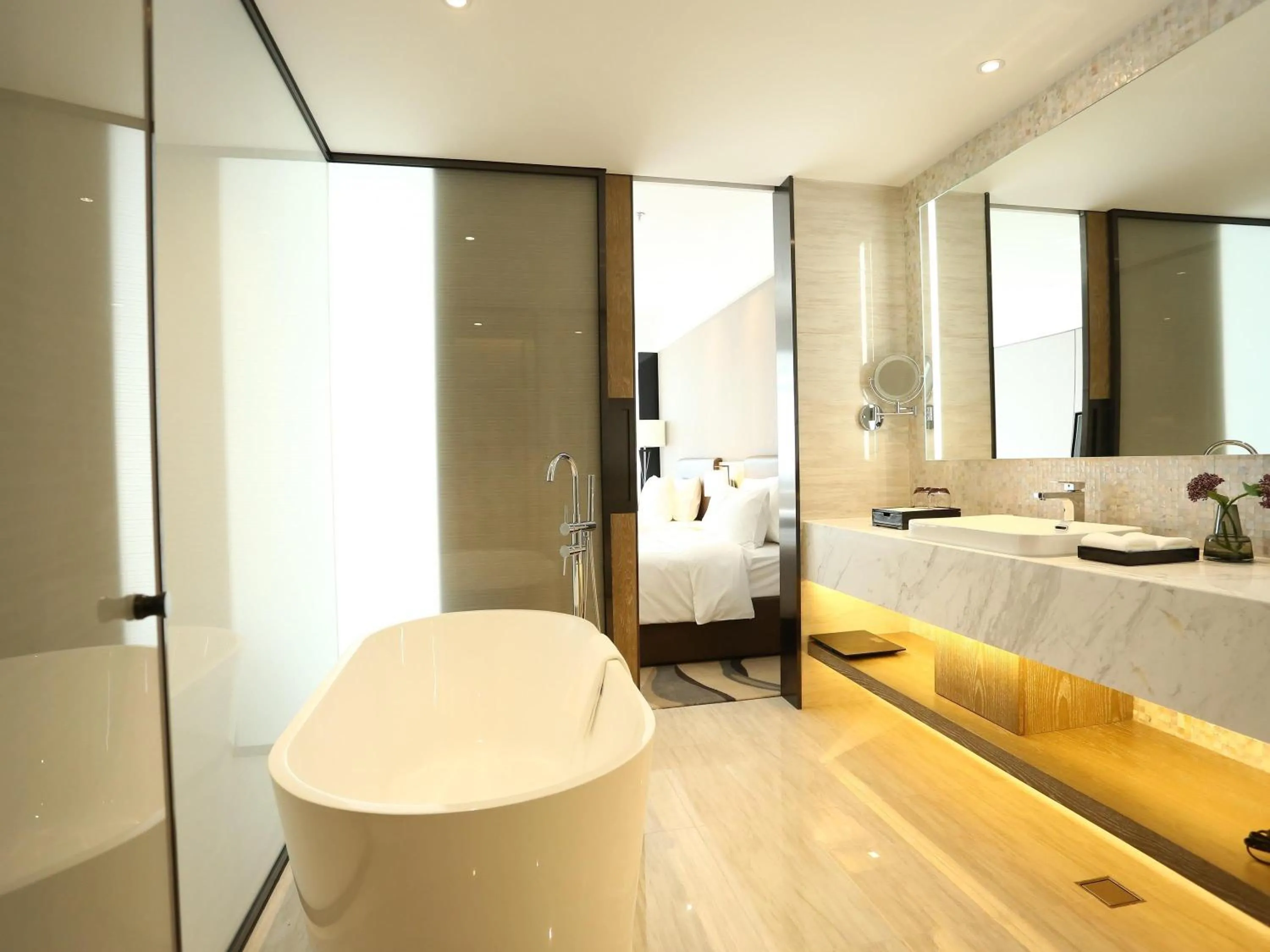 Bedroom, Bed in Mercure Panjin