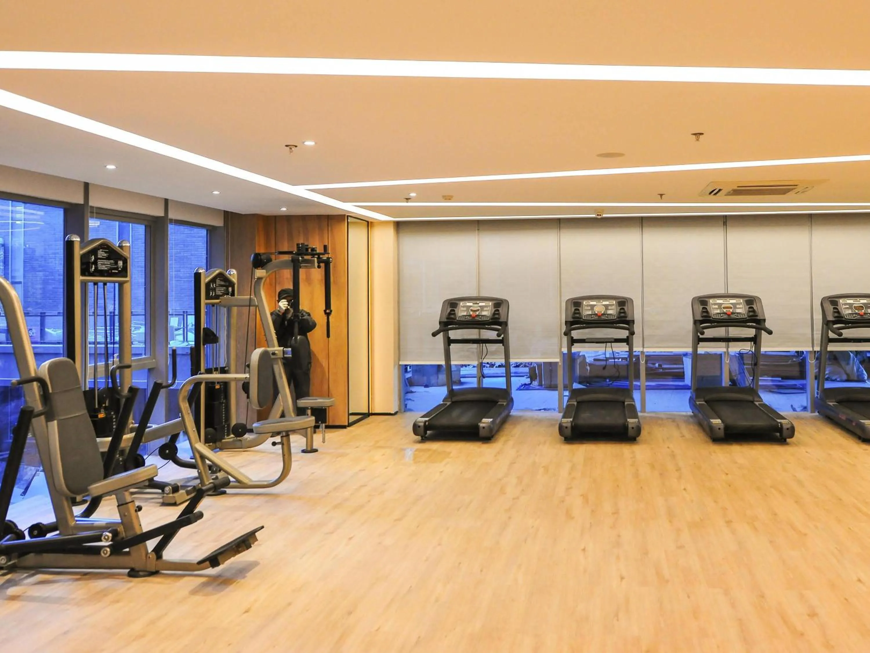 Fitness centre/facilities in Mercure Panjin