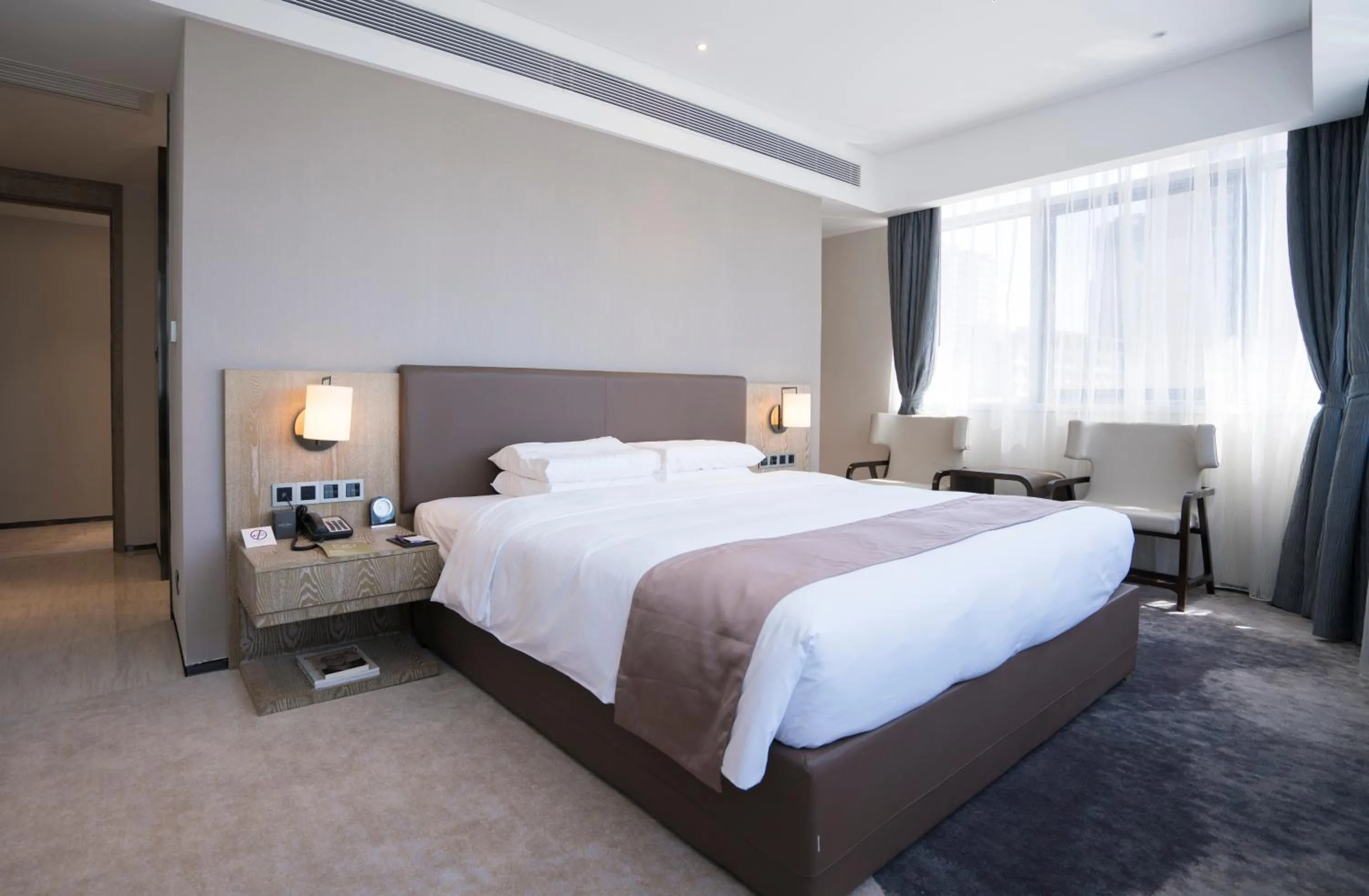 Bedroom, Bed in Mercure Panjin