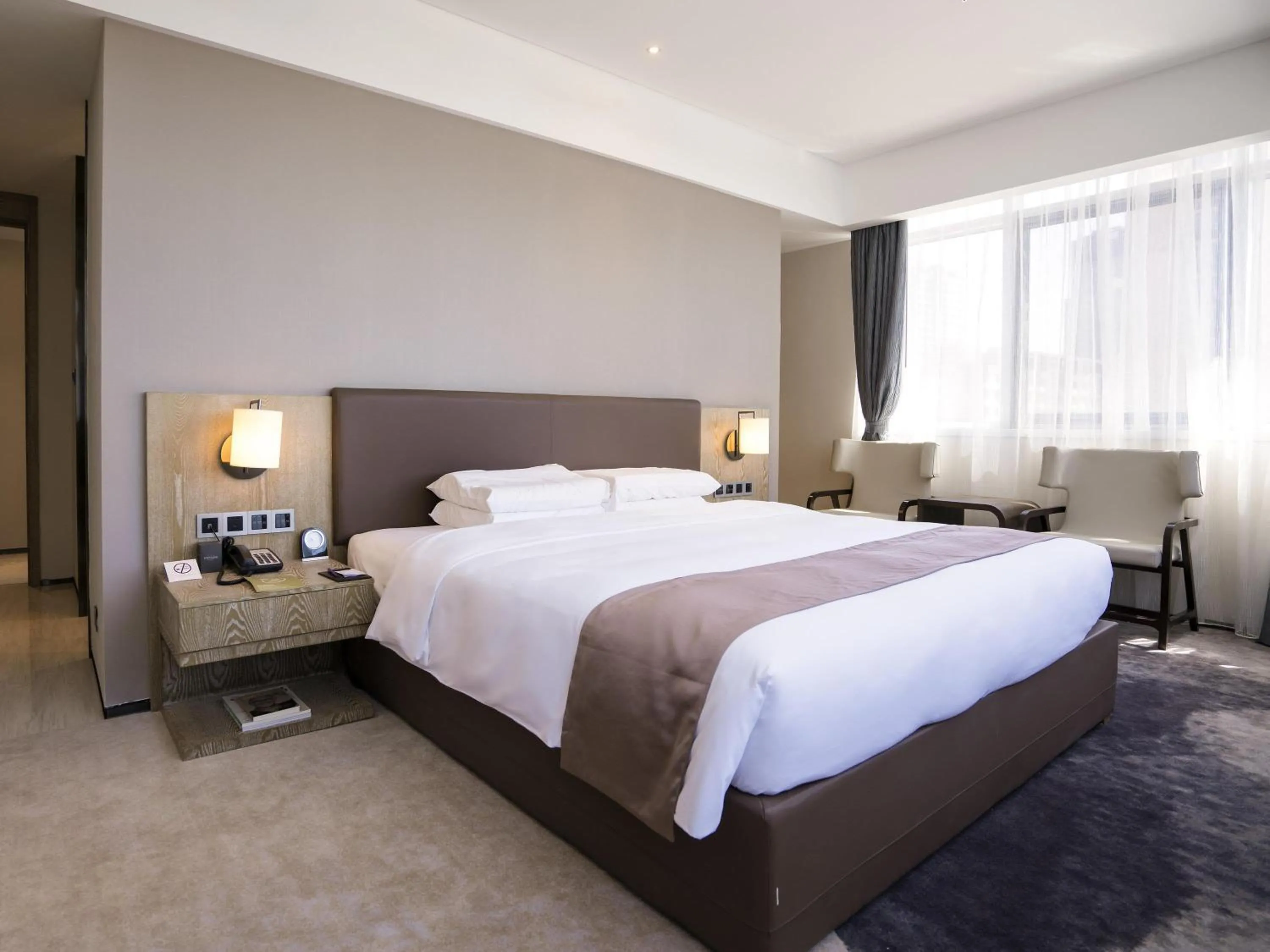 Bedroom, Bed in Mercure Panjin