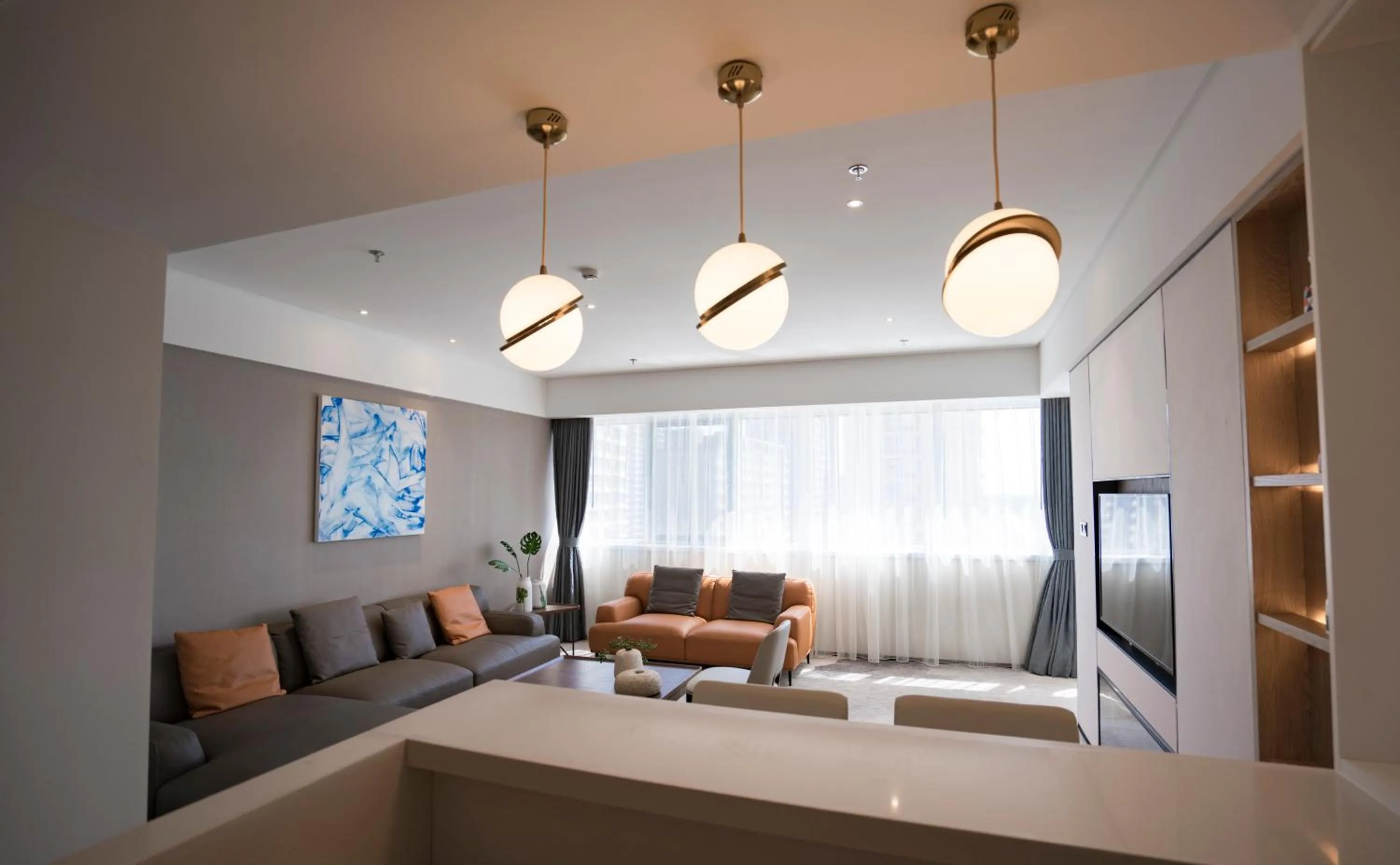 Living room in Mercure Panjin