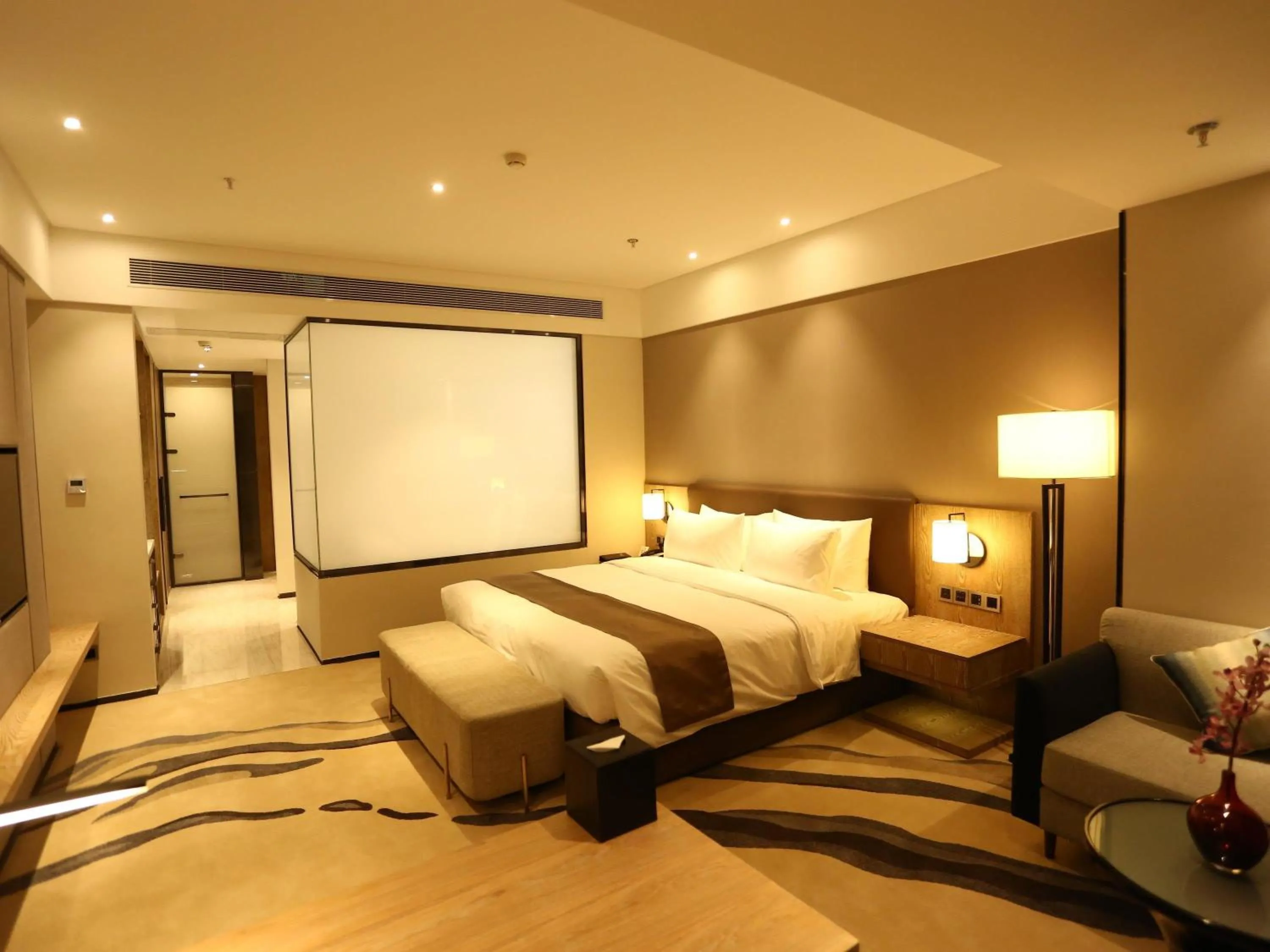 Bedroom, Bed in Mercure Panjin
