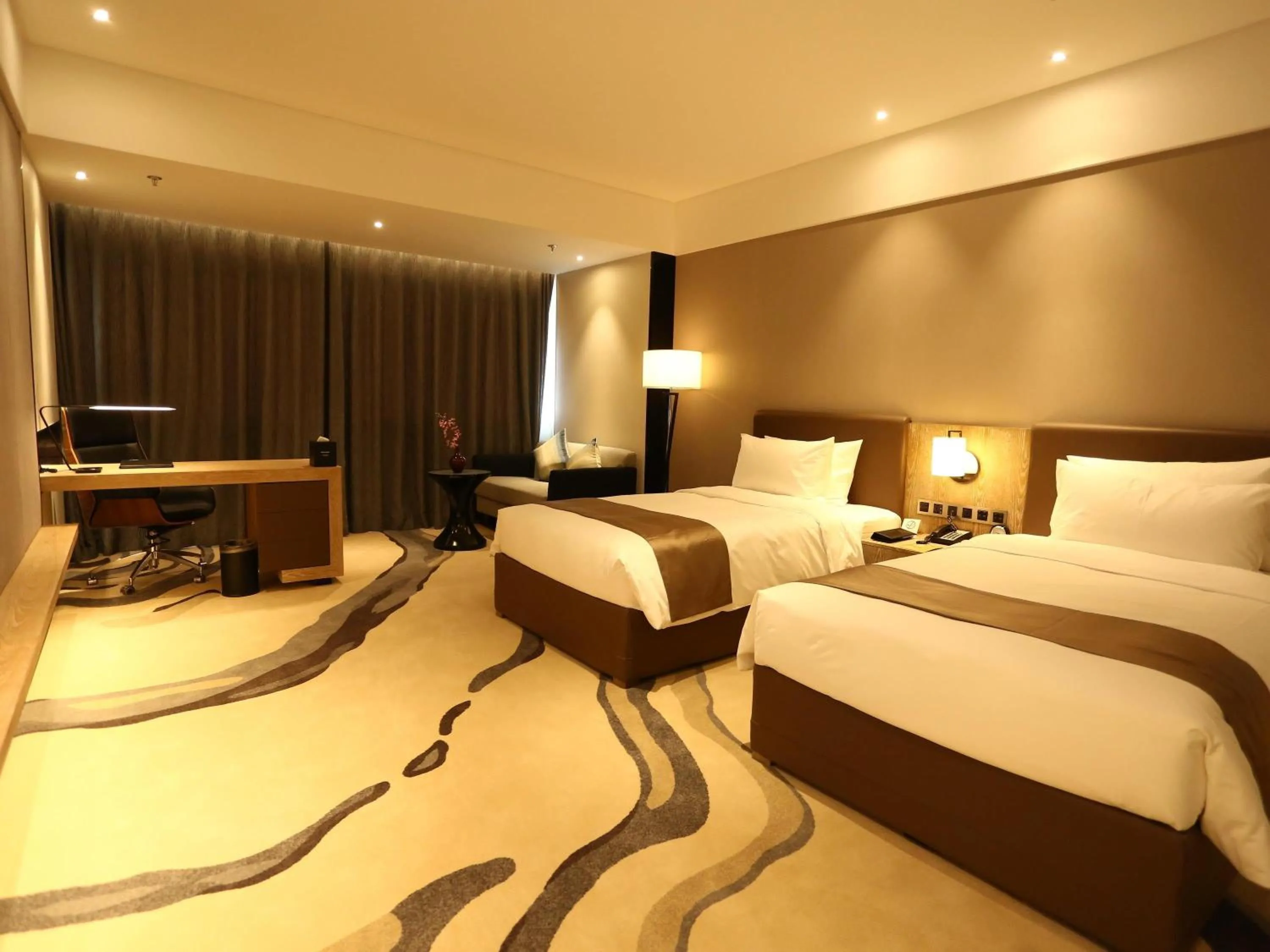 Bedroom, Bed in Mercure Panjin