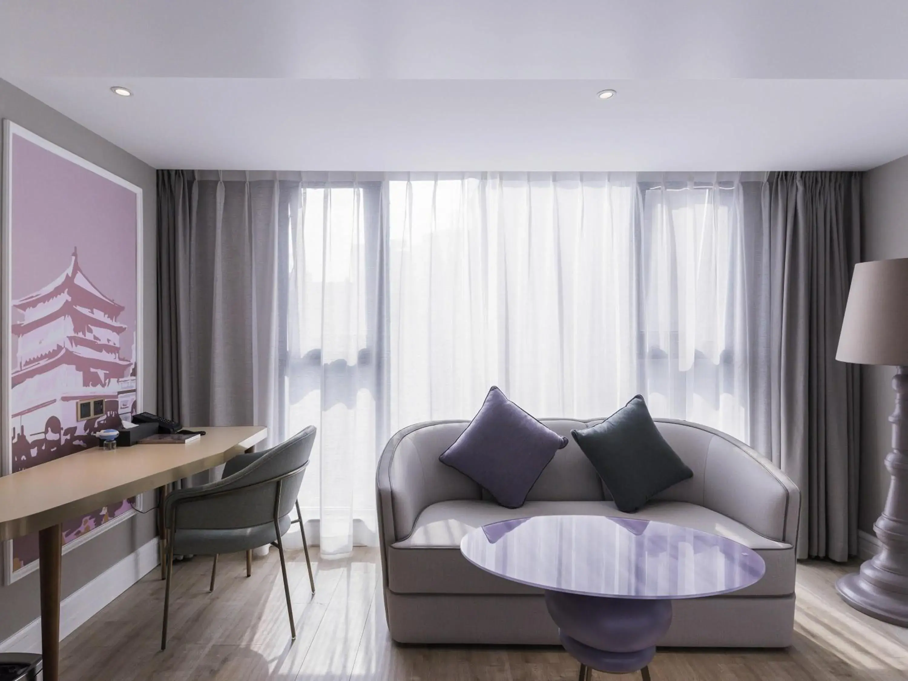 Bedroom in Mercure Xi'an Downtown Bedroom in Mercure Xi'an Downtown