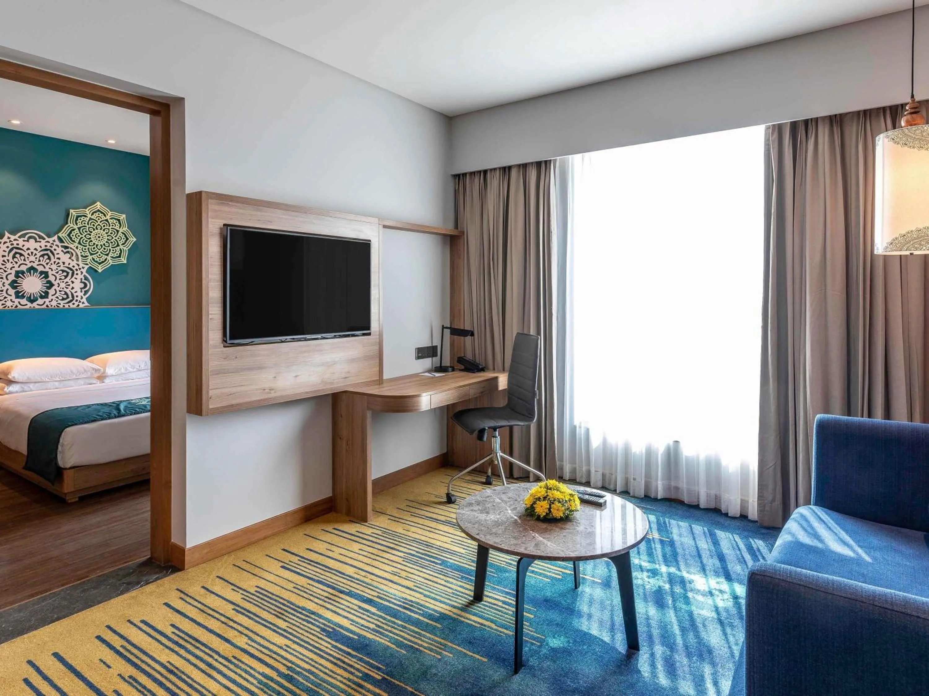 Bedroom, Bed in Grand Mercure Ahmedabad GIFT City - An Accor Hotels Brand