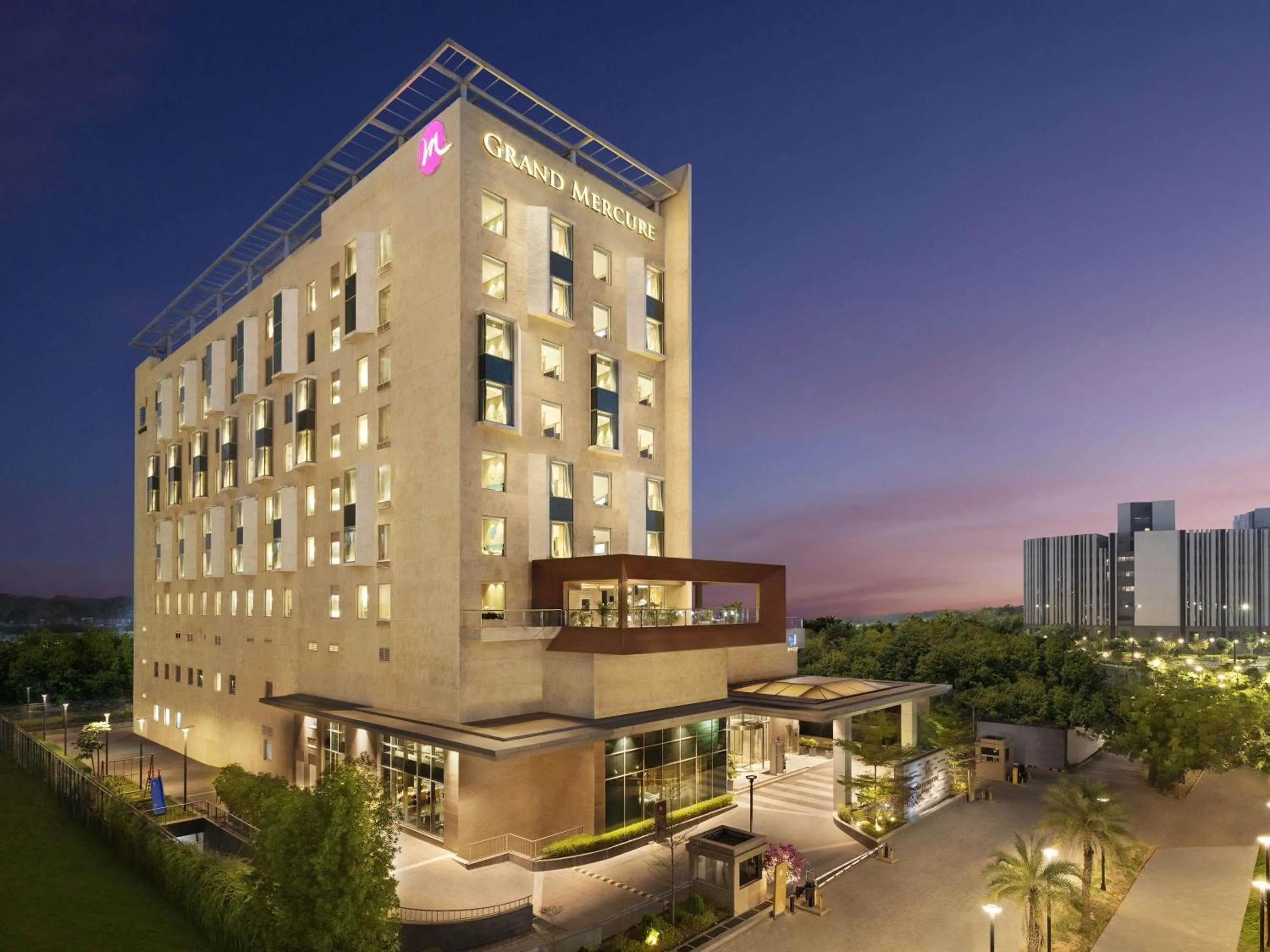 Property building in Grand Mercure Ahmedabad GIFT City - An Accor Hotels Brand